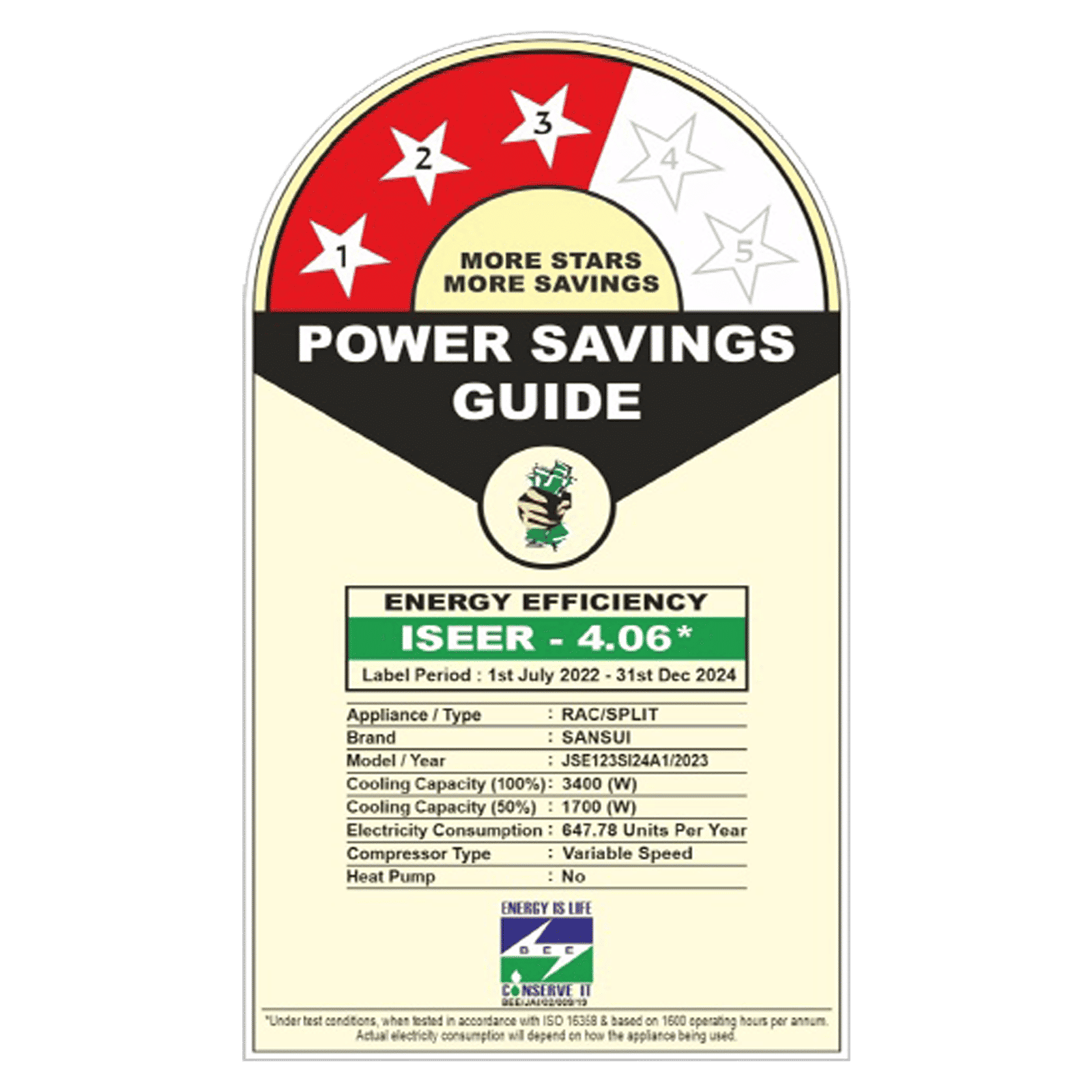 SANSUI Arctic Pro 5 in 1 Convertible 1 Ton 3 Star Inverter Split AC with PM 2.5 Filter ( Copper Condenser, JSE123SI24A1)_3