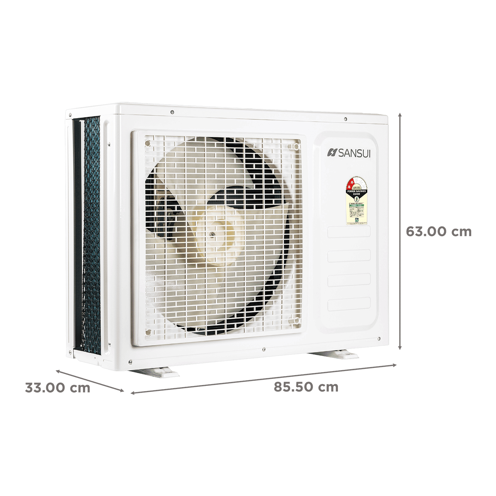 SANSUI Apex Pro 1.8 Ton 2 Star Fixed Speed Split AC (Copper Condenser, PM 2.5 Filter, JSE242FS24F1)_4