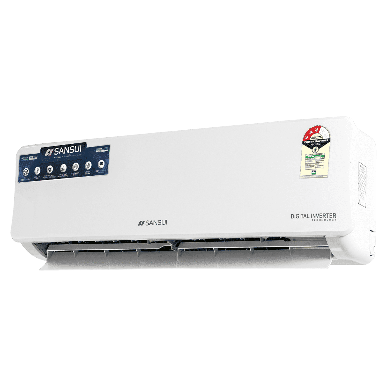 SANSUI Apex Pro 1.5 Ton 3 Star Fixed Speed Split AC (Copper Condenser, PM 2.5 Filter, JSE183FS24F1)_3