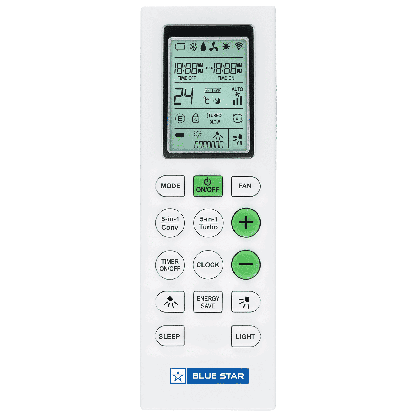 Blue Star M Series 5 in 1 Convertible 1 Ton 3 Star Inverter Split AC with DigiQ Penta Sensor (Copper Condenser, IE312MNU)_7