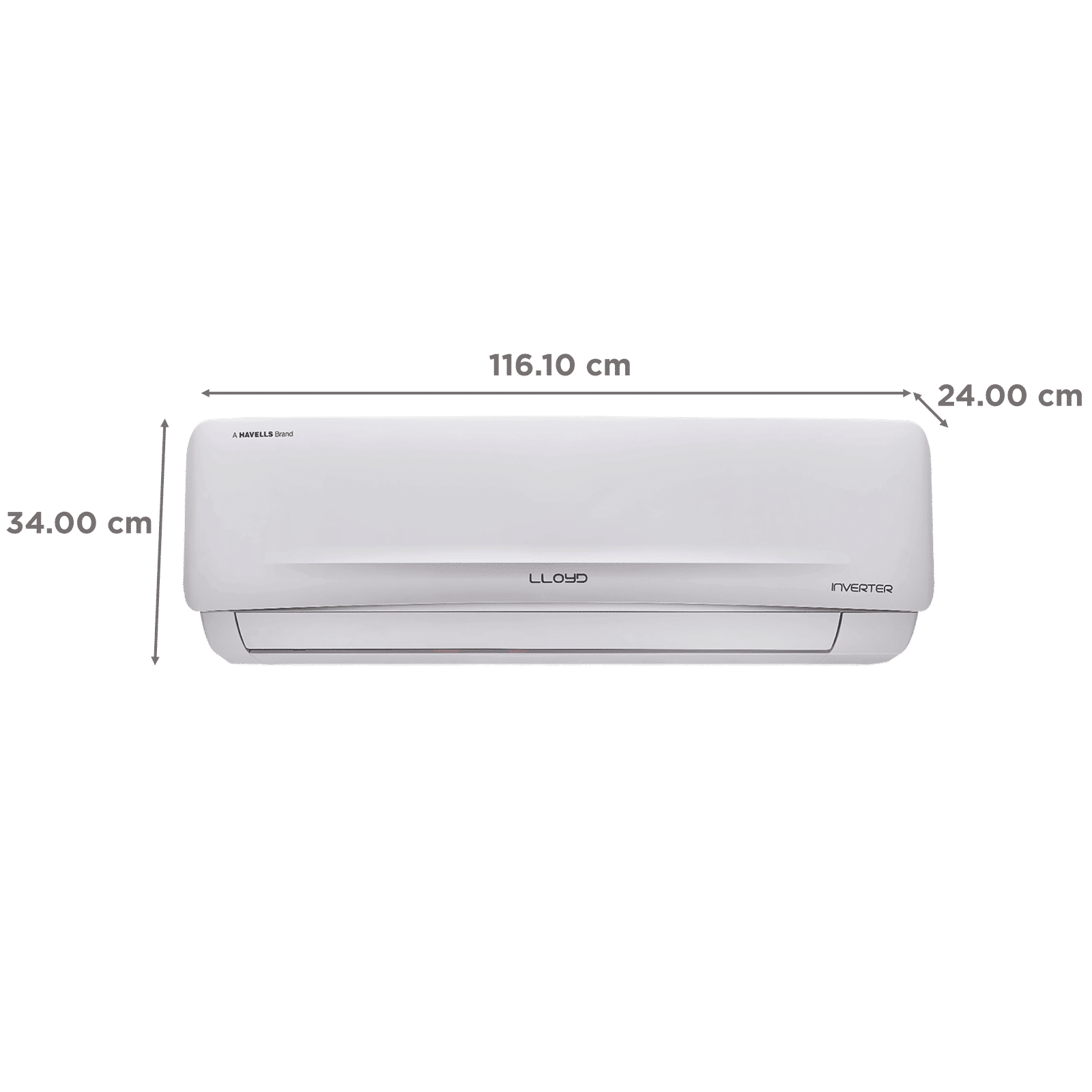 LLOYD Element Series 5 in 1 Convertible 2 Ton 3 Star Inverter Split AC with Stabilizer Free Operation (Copper Condenser, GLS24I3KWSEM)_4