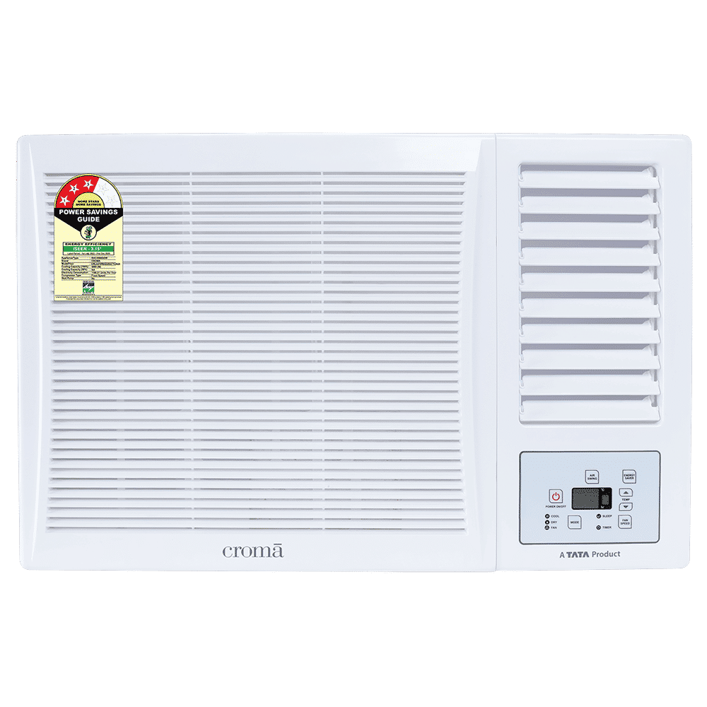 Croma 1.5 Ton 3 Star Window AC (2025 Model, Copper Condenser, Dust Filter) Croma 1.5 Ton 3 Star Window AC (2025 Model, Copper Condenser, Dust Filter)_1