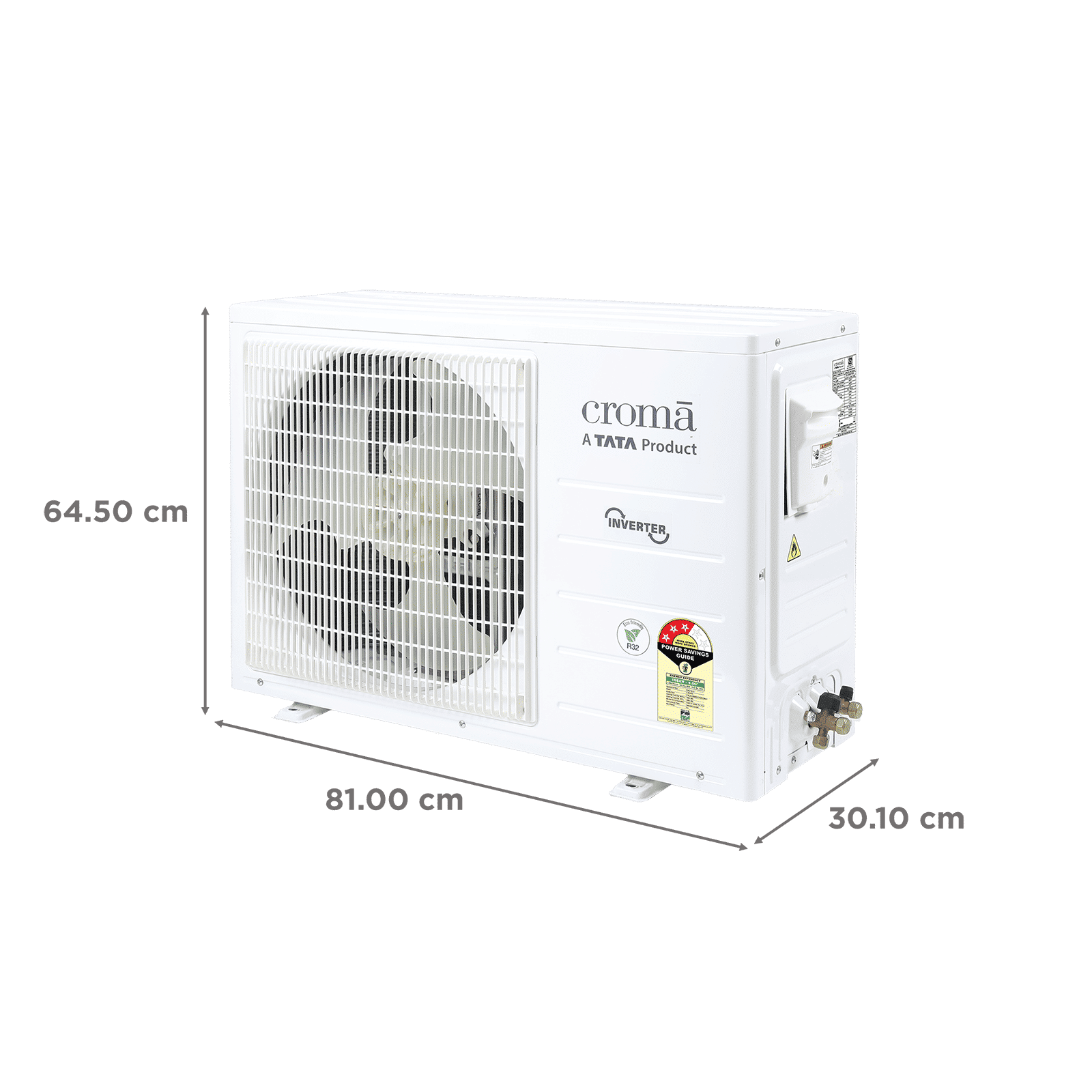Croma 7 in 1 Convertible 2.5 Ton 3 Star Inverter Split AC with PM 2.5 Filter (2025 Model, Copper Condenser, CRLA026IND170280)_5