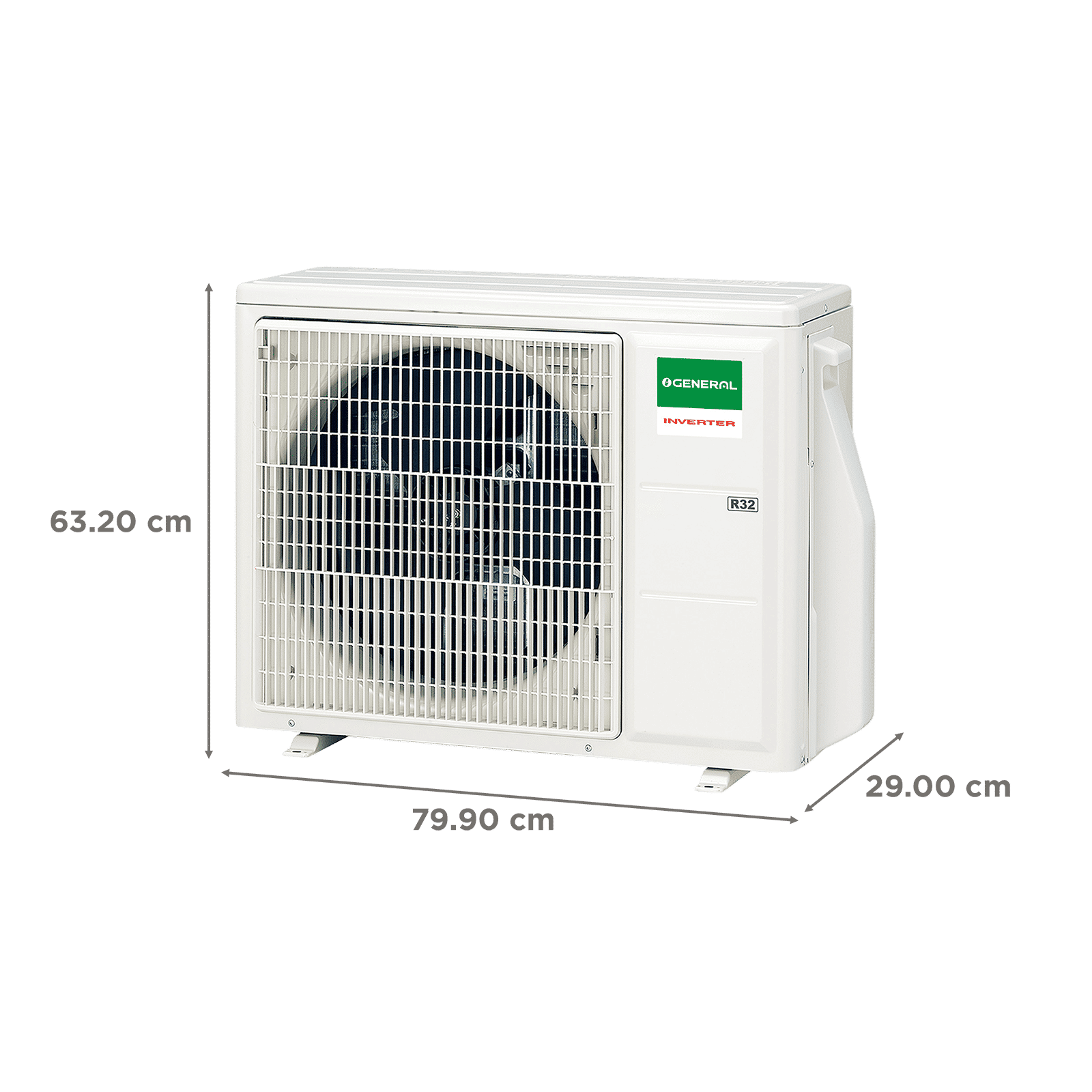O GENERAL Advance Hyper Tropical 2 Ton 3 Star Inverter Split AC (Copper Condenser, ASGG24CPABB)_5