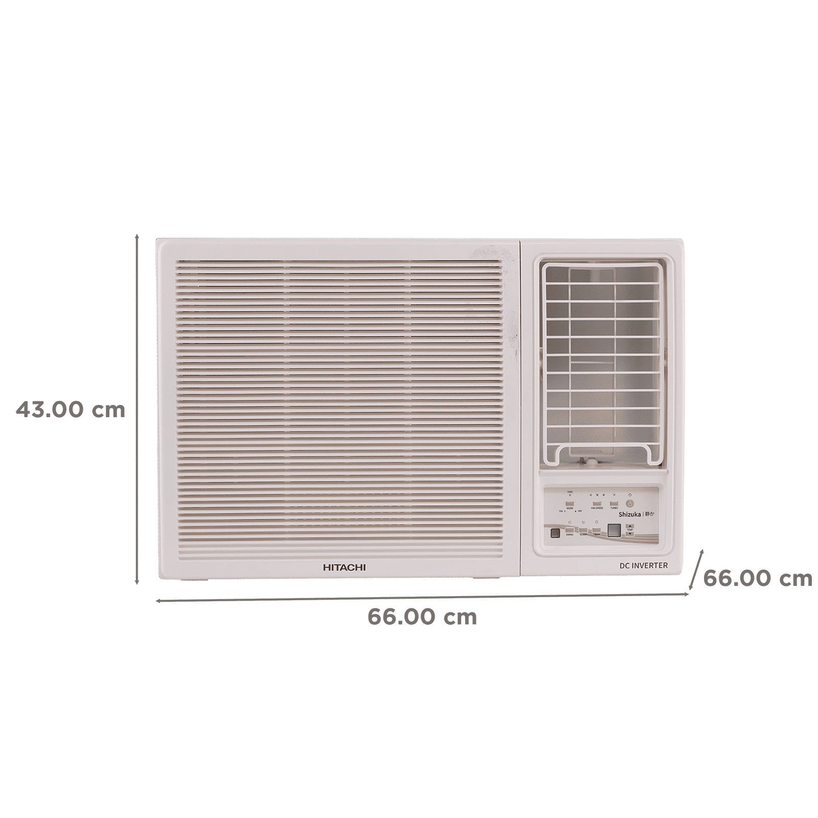 HITACHI Shizuka 1.5 Ton 3 Star Inverter Window AC (Copper Condenser, RAW318HHEO) HITACHI Shizuka 1.5 Ton 3 Star Inverter Window AC (Copper Condenser, RAW318HHEO)_3