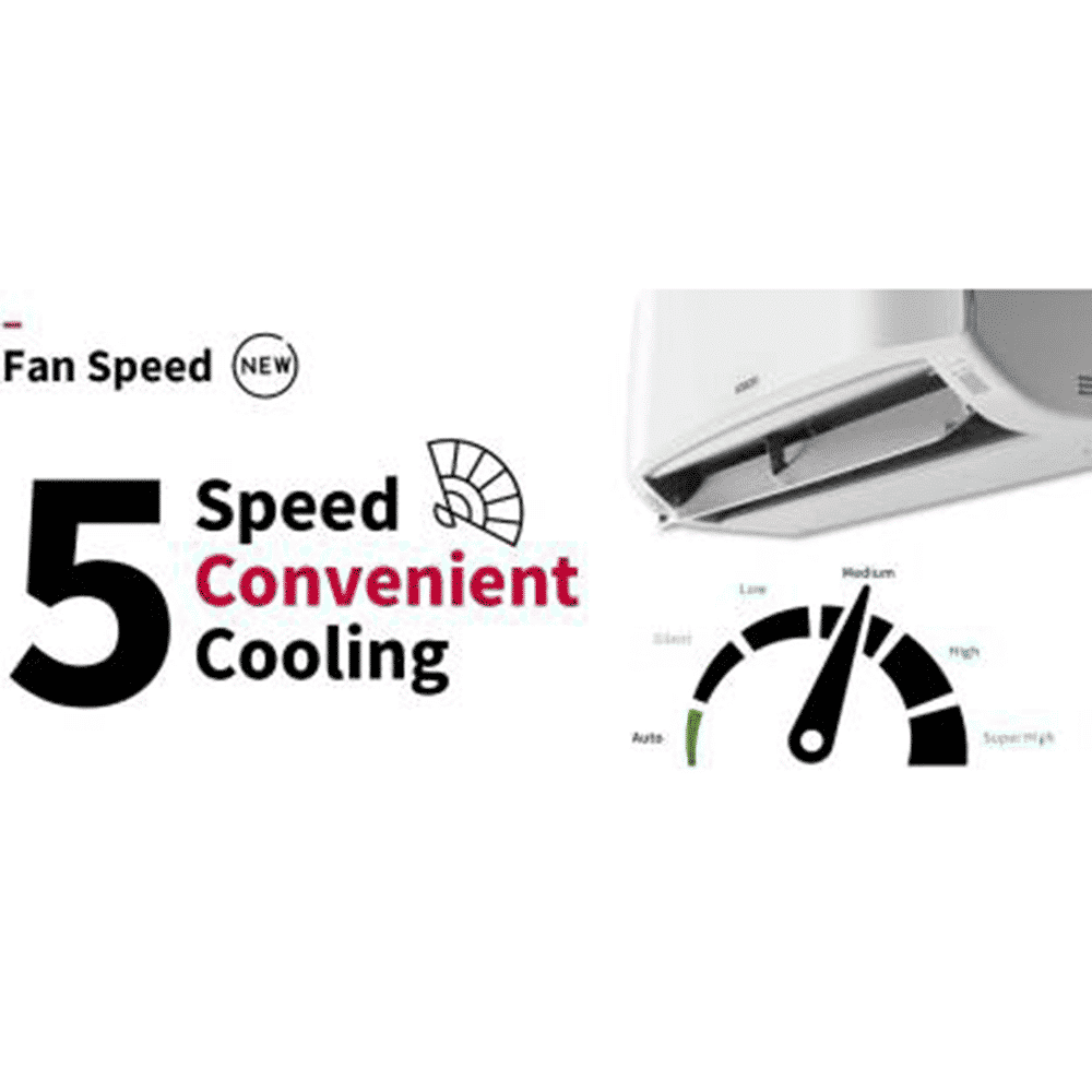 HITACHI Senpai 3200FL 1 Ton 3 Star Fixed Speed Split AC (Copper Condenser, Anti-Bacterial SuperFine Mesh Filter, RAS.B312PCAIBA1)_6