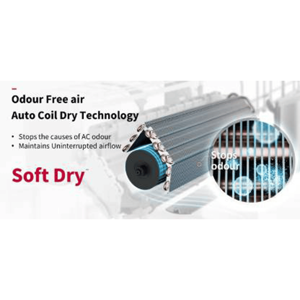 HITACHI Senpai 3200FL 1 Ton 3 Star Fixed Speed Split AC (Copper Condenser, Anti-Bacterial SuperFine Mesh Filter, RAS.B312PCAIBA1)_7