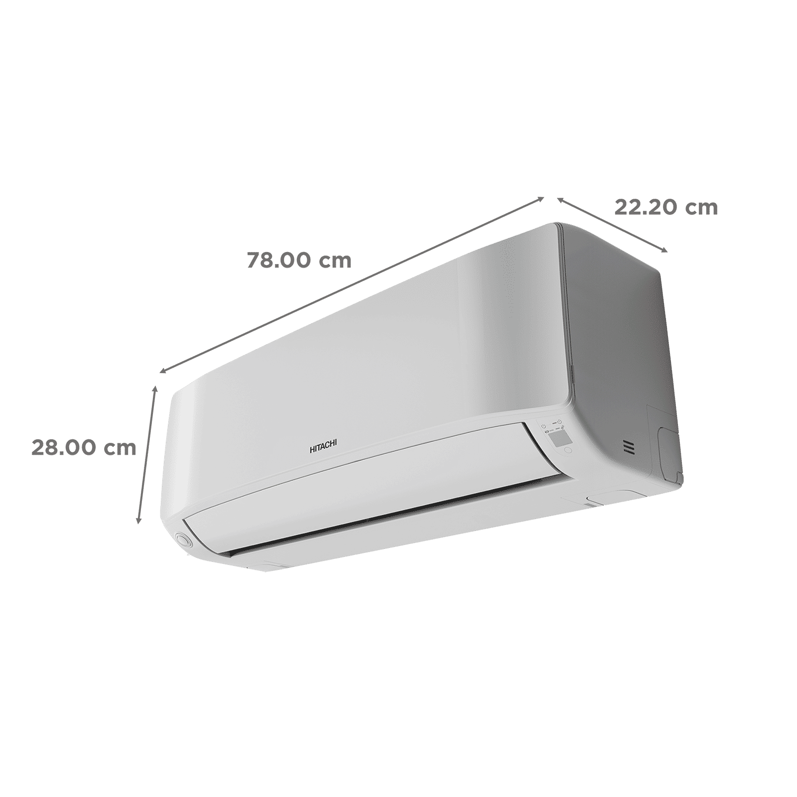 HITACHI Senpai 3200FL 1 Ton 3 Star Fixed Speed Split AC (Copper Condenser, Anti-Bacterial SuperFine Mesh Filter, RAS.B312PCAIBA1)_3