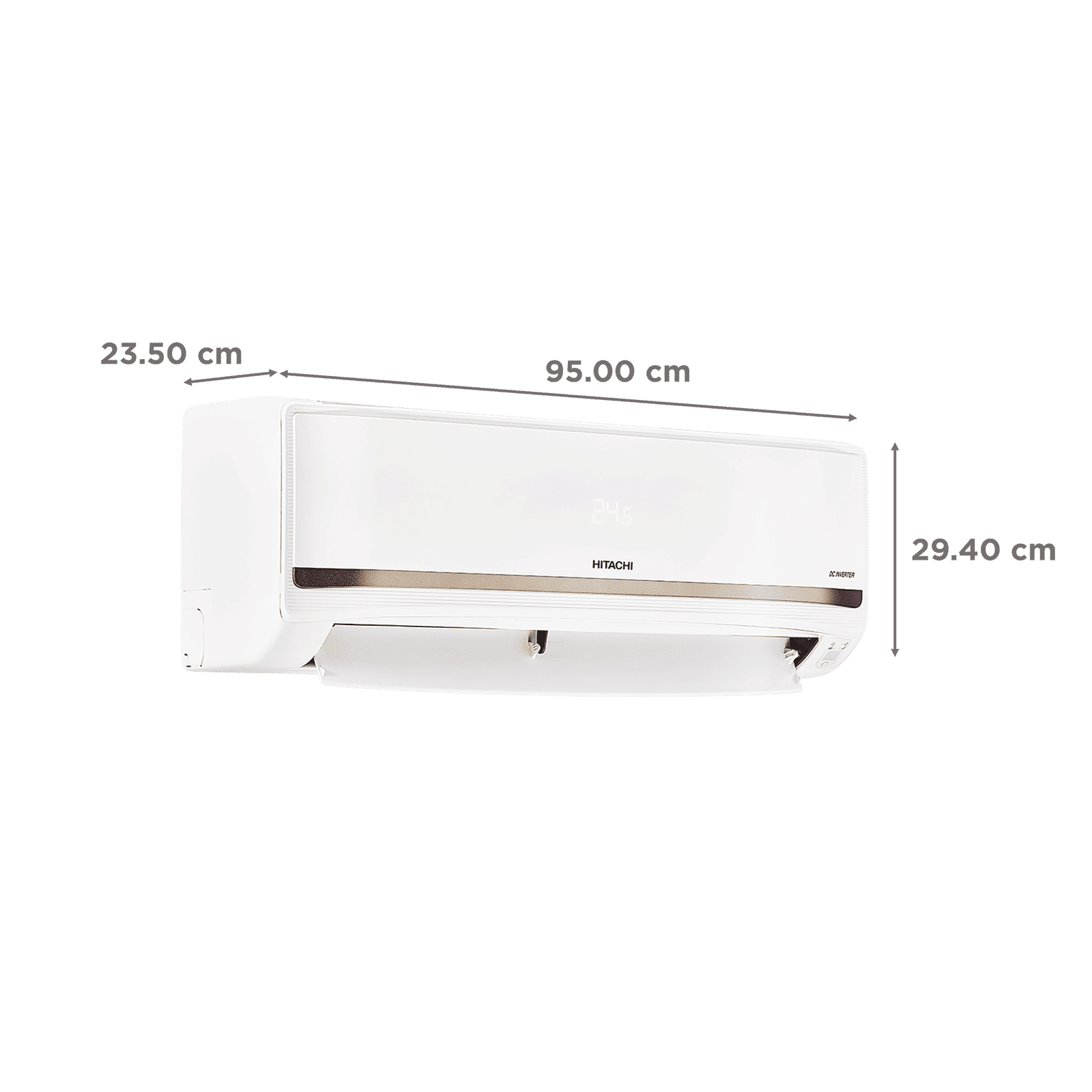 HITACHI iZen 3500STXL Convertible 1.5 Ton 3 Star Inverter Split AC with Anti Bacterial SuperFine Mesh Filter (Copper Condenser, RAS.V318PCCISH1)_4