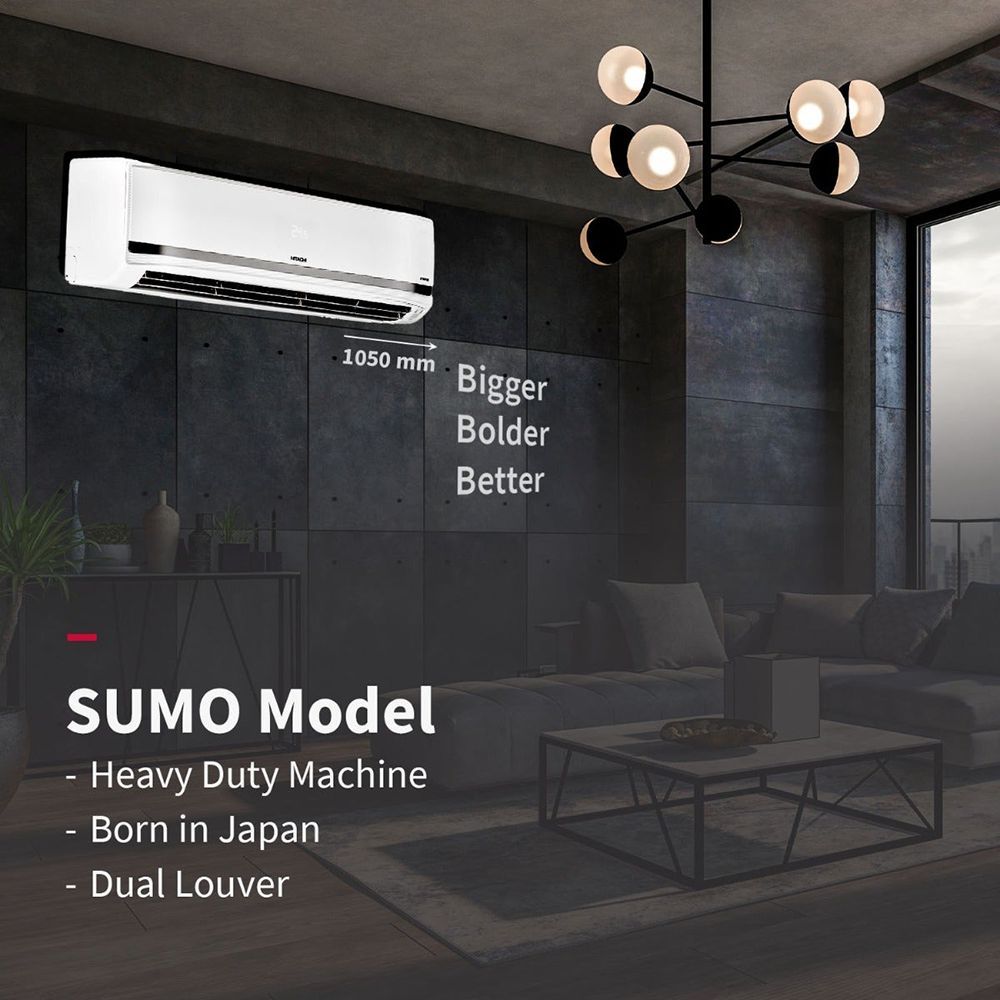 HITACHI Yoshi 5700XXL Convertible 1.5 Ton 5 Star Invertor Split Smart AC with Anti Bacterial SuperFine Mesh Filter (Copper Condenser, RAS.Y518PCAISL2)_12