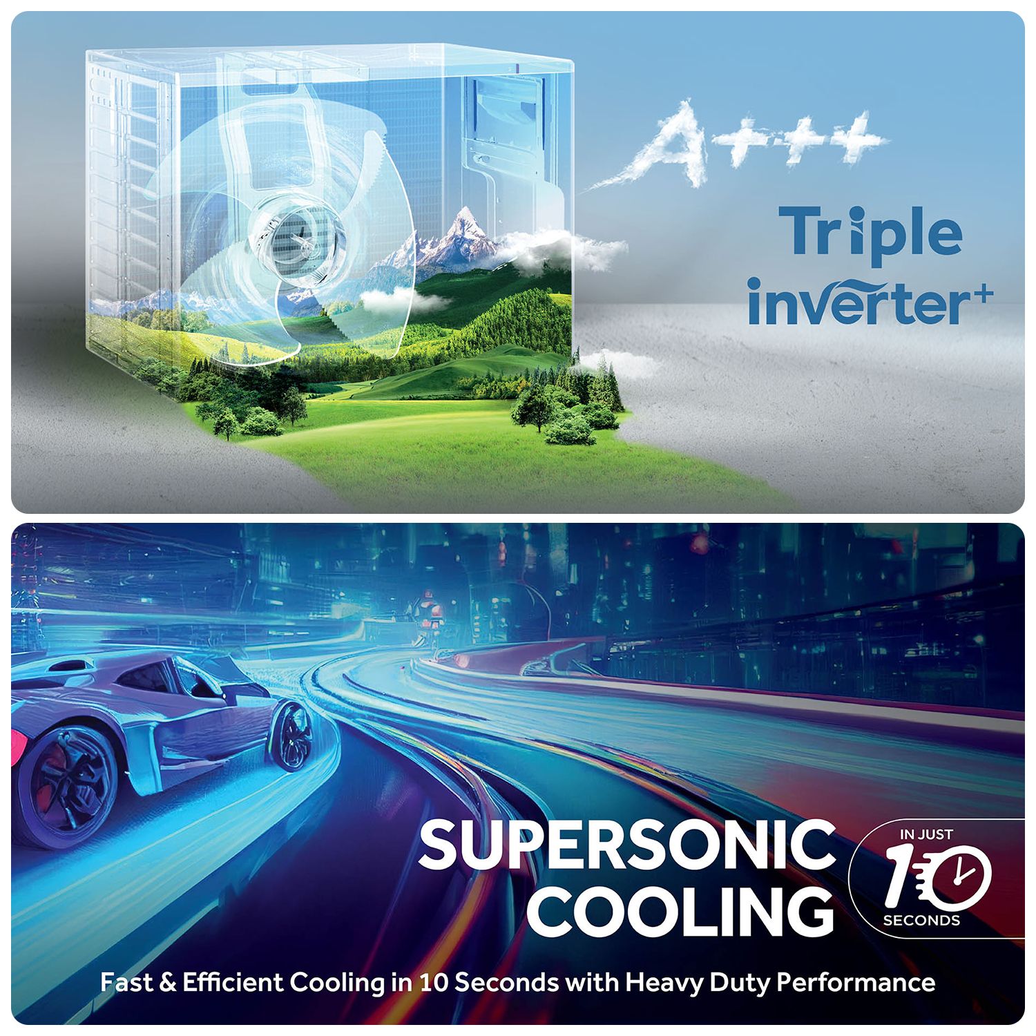 Haier Elegante Auto Convertible 2 Ton 3 Star Inverter Split AC with Supersonic Cooling (2025 Model, Copper Condenser, HSU24E-TXS3BN-INV)_12