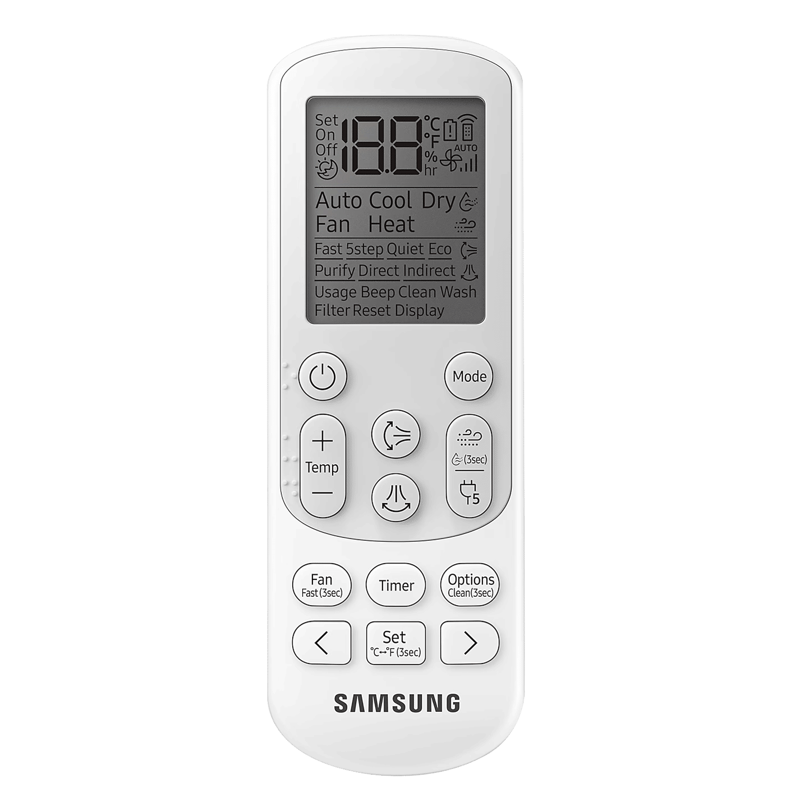 SAMSUNG WindFree 5 in 1 Convertible 1.5 Ton 5 Star Inverter Split Smart AC with Voice Assistant (2025 Model, Copper Condenser, AR60F19D15WNNA)_5