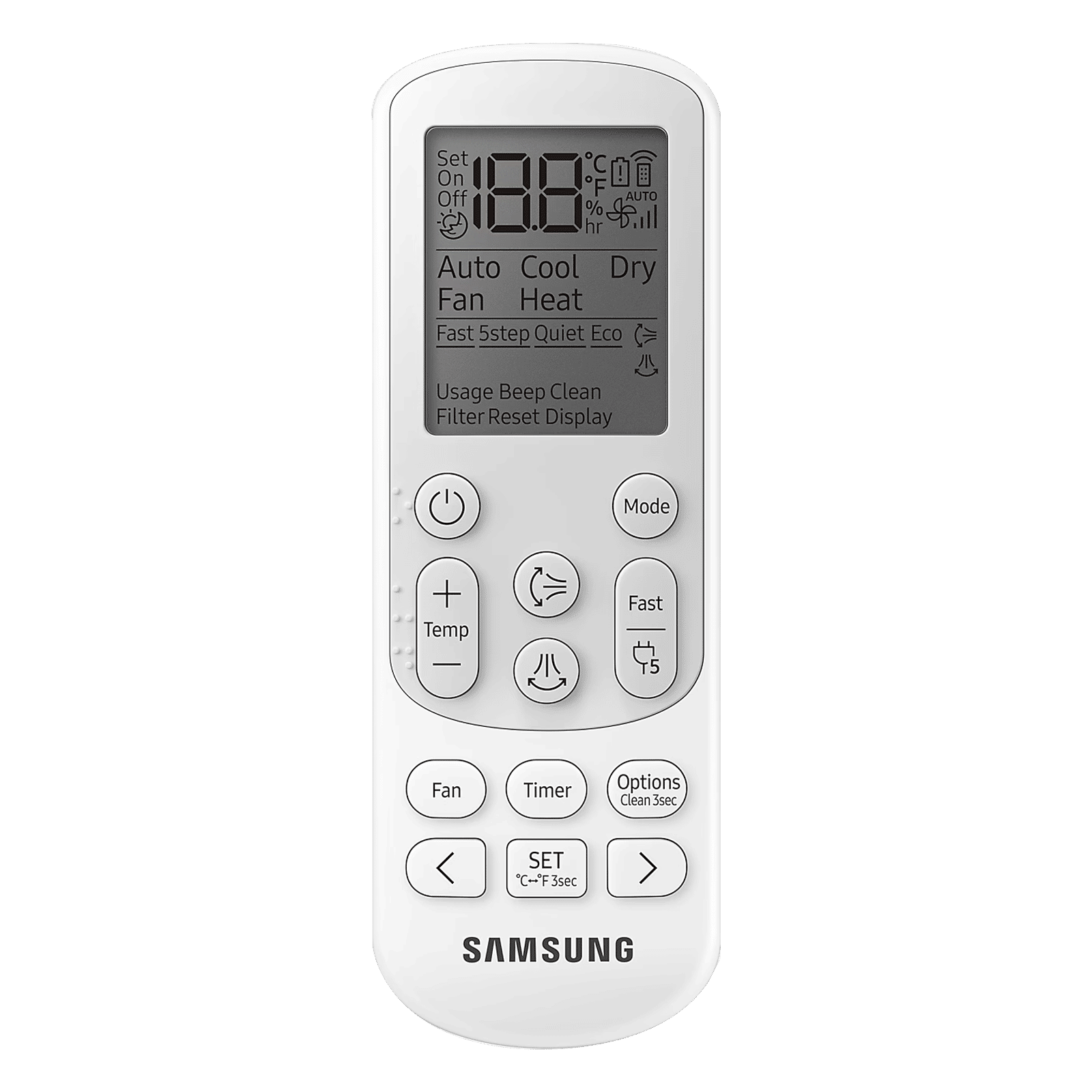 SAMSUNG 5 in 1 Convertible 1.5 Ton 3 Star Inverter Split Smart AC with Voice Assistant (2025 Model, Copper Condenser, AR50F18D13HNNA)_5