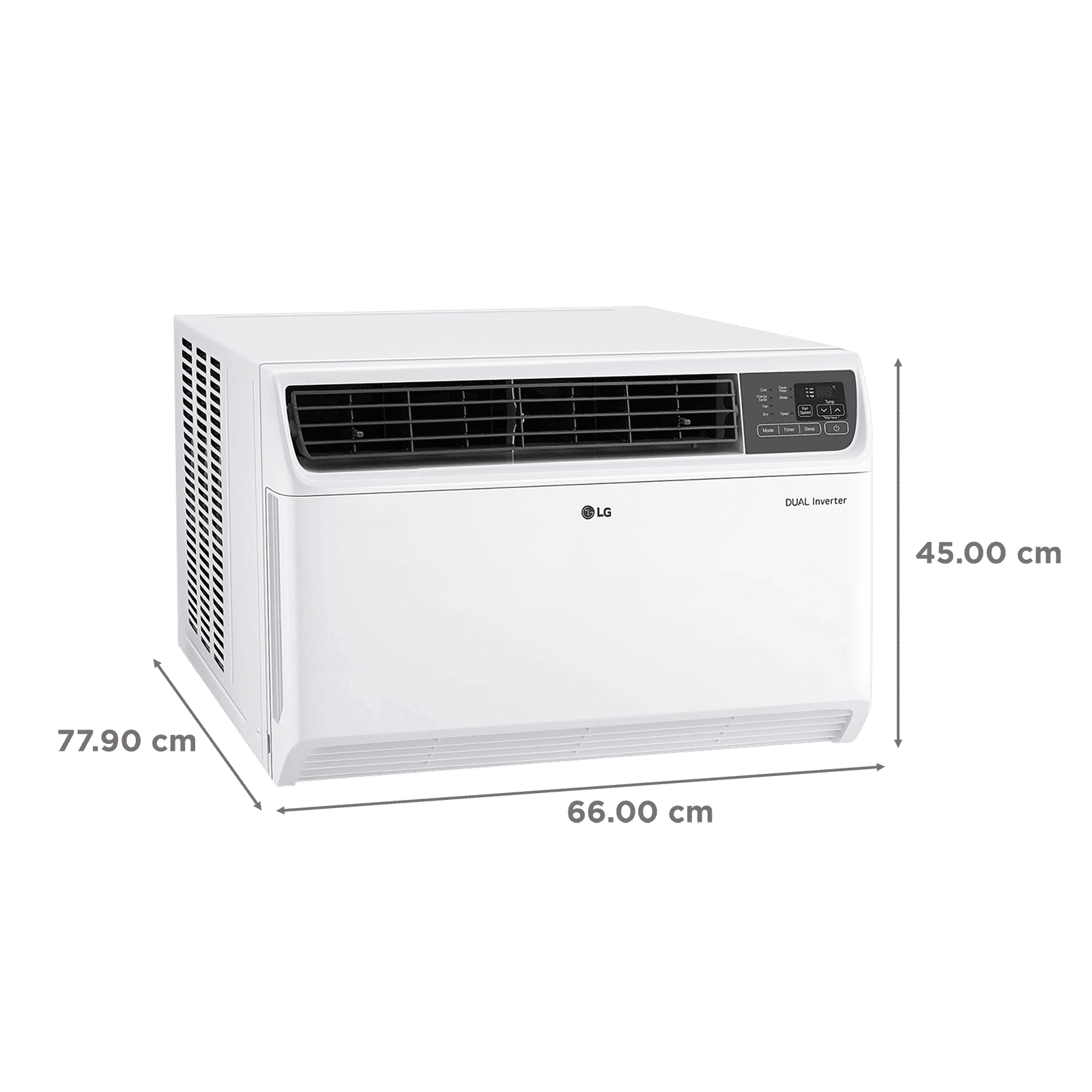 LG 4 in 1 Convertible 1.5 Ton 3 Star Dual Inverter Window AC with 6 Step Fan Speed (2025 Model, Copper Condenser, 18WUXA.ASLG)_4