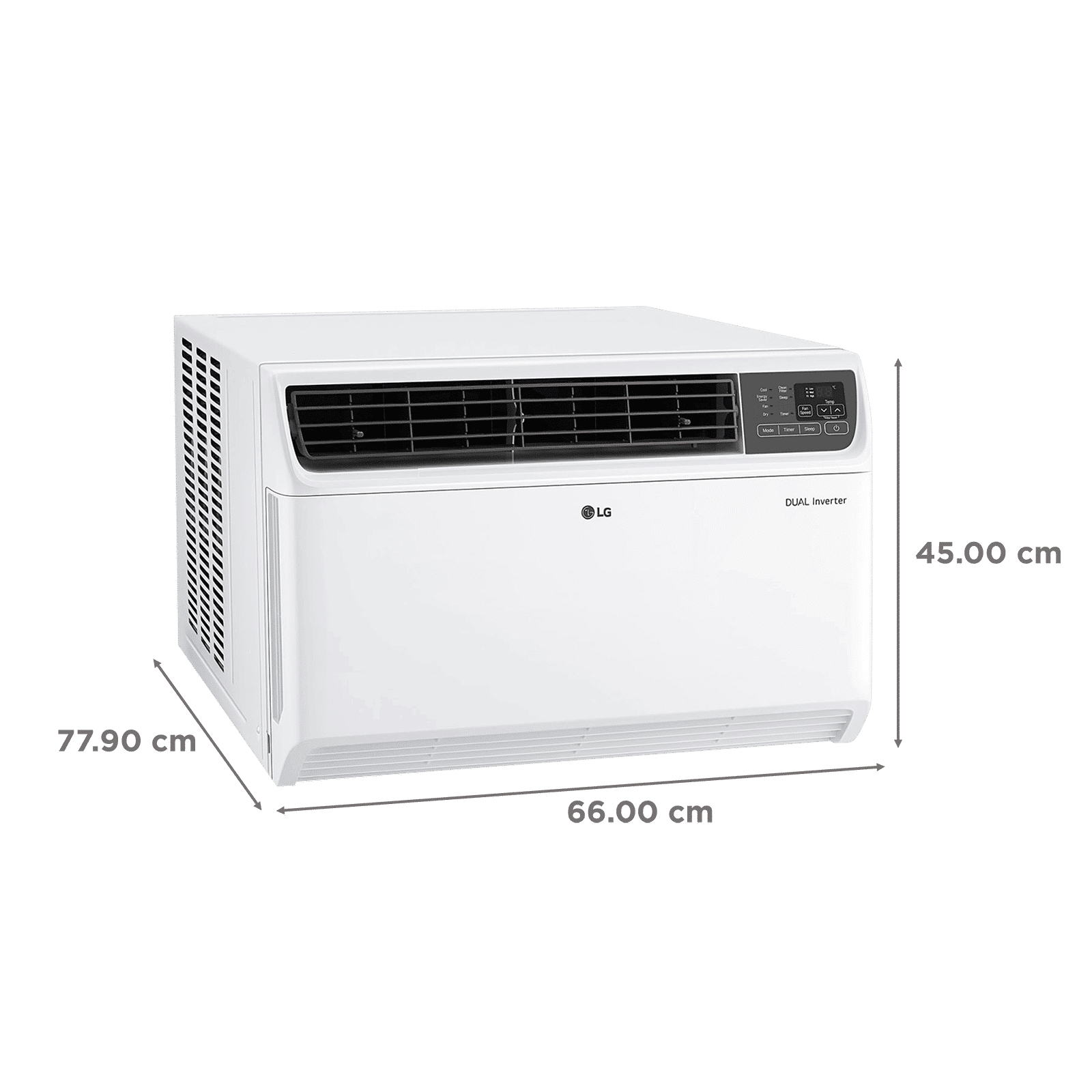 LG 4 in 1 Convertible 1.5 Ton 3 Star Dual Inverter Window AC with 6 Step Fan Speed (2025 Model, Copper Condenser, 18WUXA.ASLG) LG 4 in 1 Convertible 1.5 Ton 3 Star Dual Inverter Window AC with 6 Step Fan Speed (2025 Model, Copper Condenser, 18WUXA.ASLG)_4