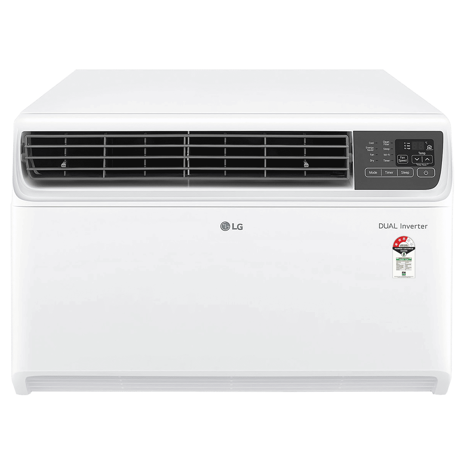 LG 4 in 1 Convertible 1.5 Ton 3 Star Dual Inverter Window AC with Ocean Black Protection (2025 Model, Copper Condenser, 18WWXA.ASLG)_1