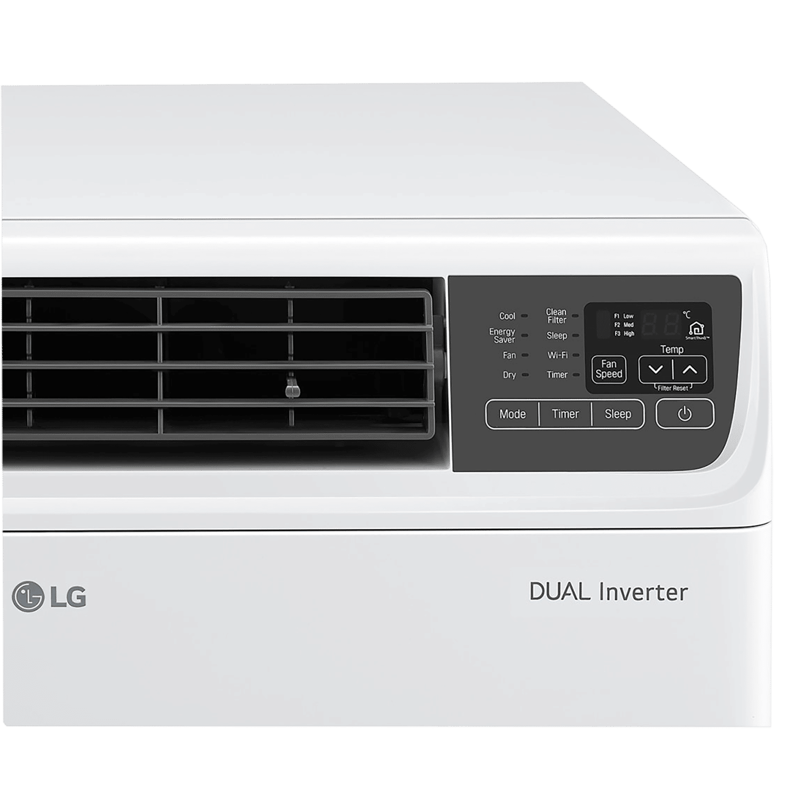 LG 4 in 1 Convertible 1.5 Ton 3 Star Dual Inverter Window AC with Ocean Black Protection (2025 Model, Copper Condenser, 18WWXA.ASLG)_7