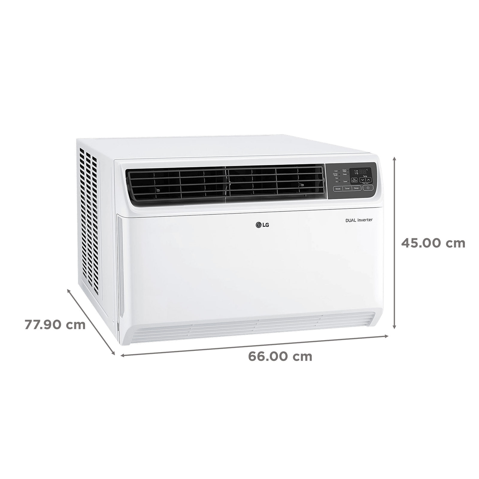 LG 4 in 1 Convertible 1.5 Ton 5 Star Dual Inverter Window AC with Ocean Black Protection (2025 Model, Copper Condenser, 18WUZA.ASLG)_4