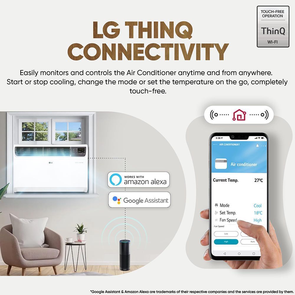 LG 4 in 1 Convertible 2 Ton 4 Star Dual Inverter Window AC with Ocean Black Protection (2025 Model, Copper Condenser, 24WWYA.ASLG)_17