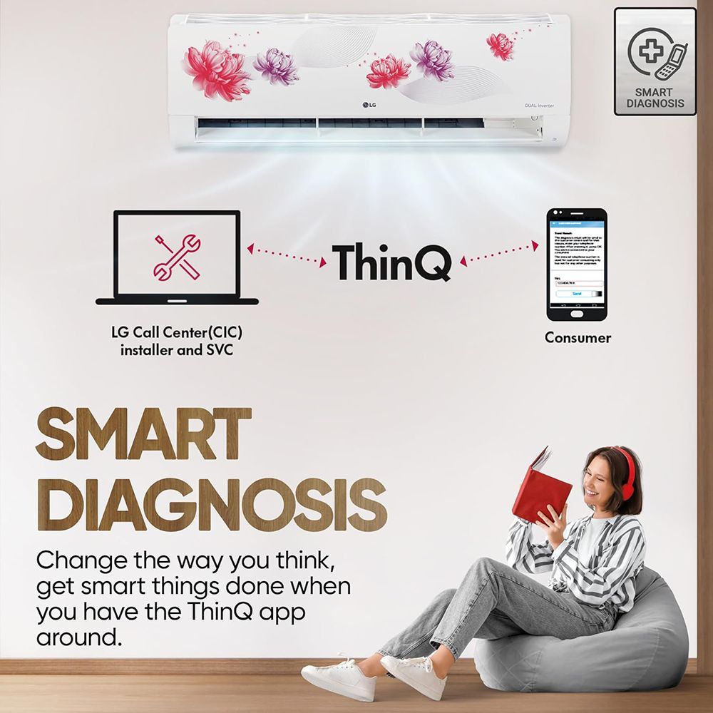 LG 1.5 Ton 5 Star Dual Inverter Split AC with 6 Step Fan Speed (2025 Model, Copper Condensor, US-Q19FWZE.ANLG)_16