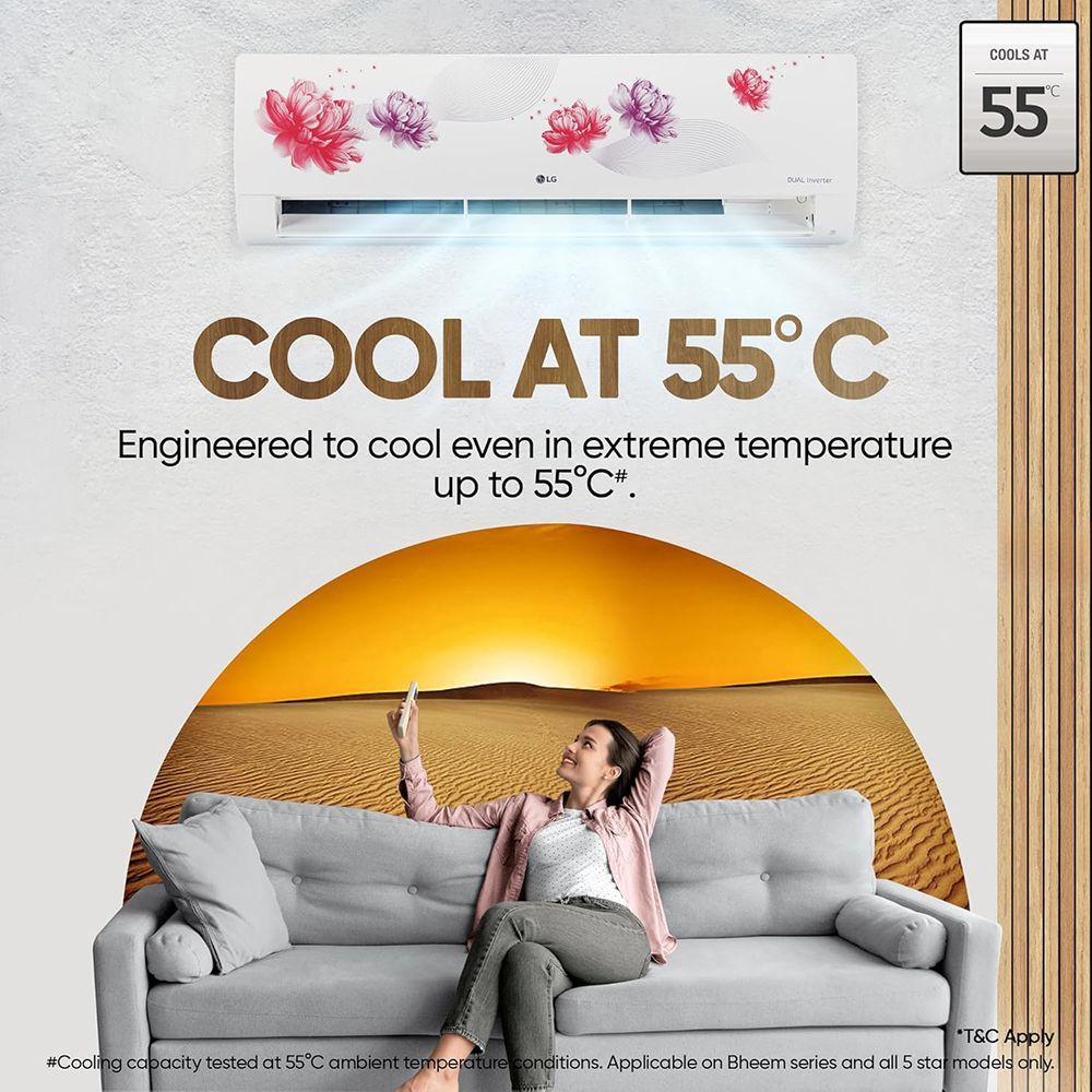 LG 1.5 Ton 5 Star Dual Inverter Split AC with 6 Step Fan Speed (2025 Model, Copper Condensor, US-Q19FWZE.ANLG)_9