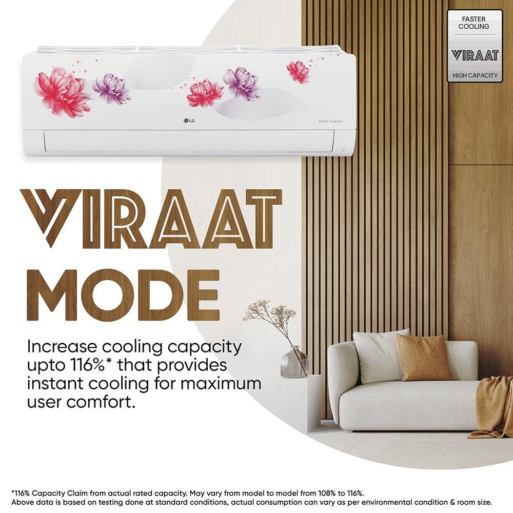 LG 1.5 Ton 5 Star Dual Inverter Split AC with 6 Step Fan Speed (2025 Model, Copper Condensor, US-Q19FWZE.ANLG)_10