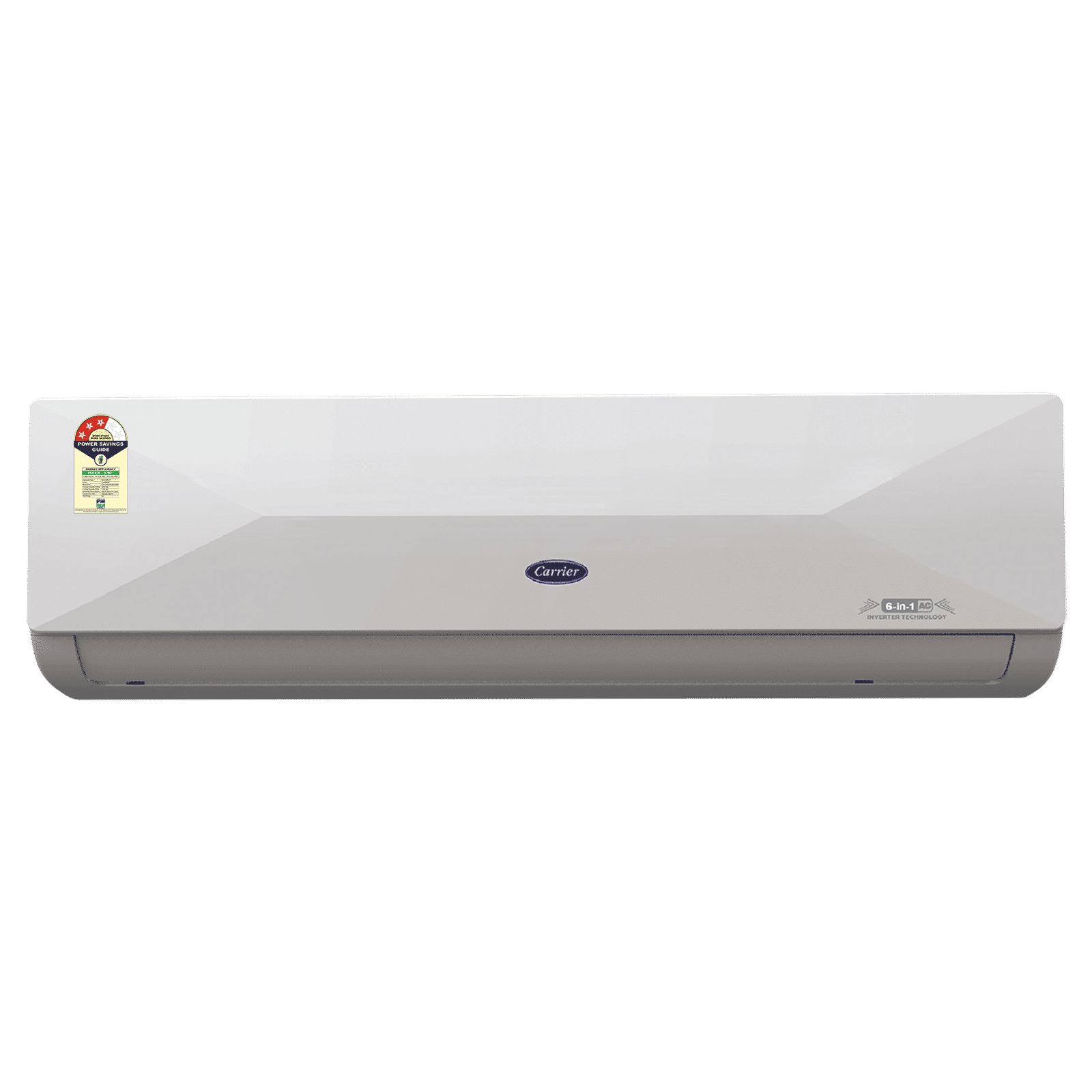 Carrier XCEL EDGE Fxi 6 in 1 Convertible 1 Ton 3 Star Inverter Split AC with PM 2.5 Micron Filter (Copper Condenser, CAI12CE3R35F0)_1