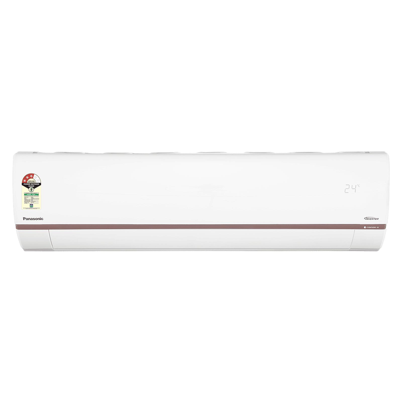 Panasonic WU 7 in 1 Convertible 2 Ton 3 Star Inverter Split Smart AC with Voice Assistant (2025 Model, Copper Condenser, CS/CU-WU24BKYFM)_1