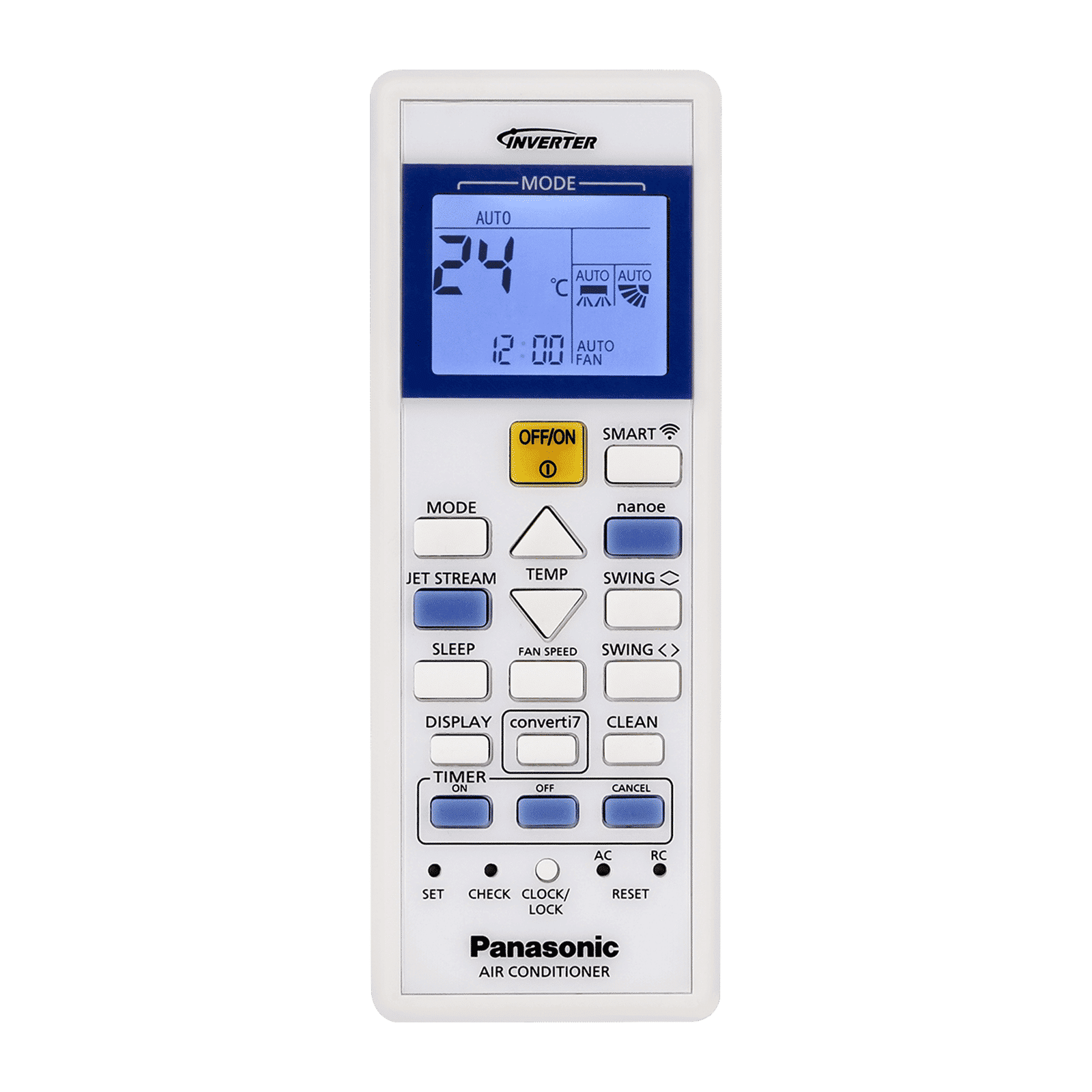 Panasonic WU 7 in 1 Convertible 2 Ton 3 Star Inverter Split Smart AC with Voice Assistant (2025 Model, Copper Condenser, CS/CU-WU24BKYFM)_5