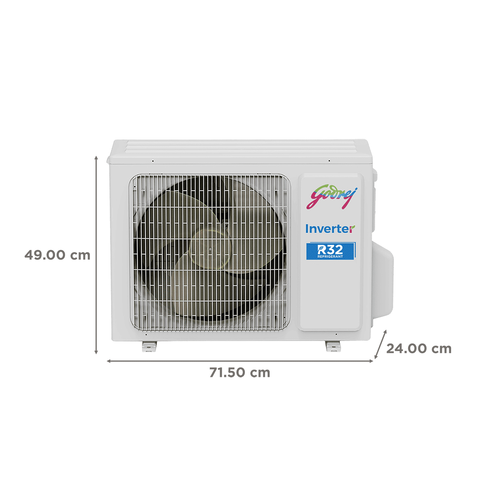 Godrej P Series Convertible 1.5 Ton 3 Star Inverter Split AC with I-Sense Technology (Copper Condenser, 40101701SD01549) Godrej P Series Convertible 1.5 Ton 3 Star Inverter Split AC with I-Sense Technology (Copper Condenser, 40101701SD01549)_5