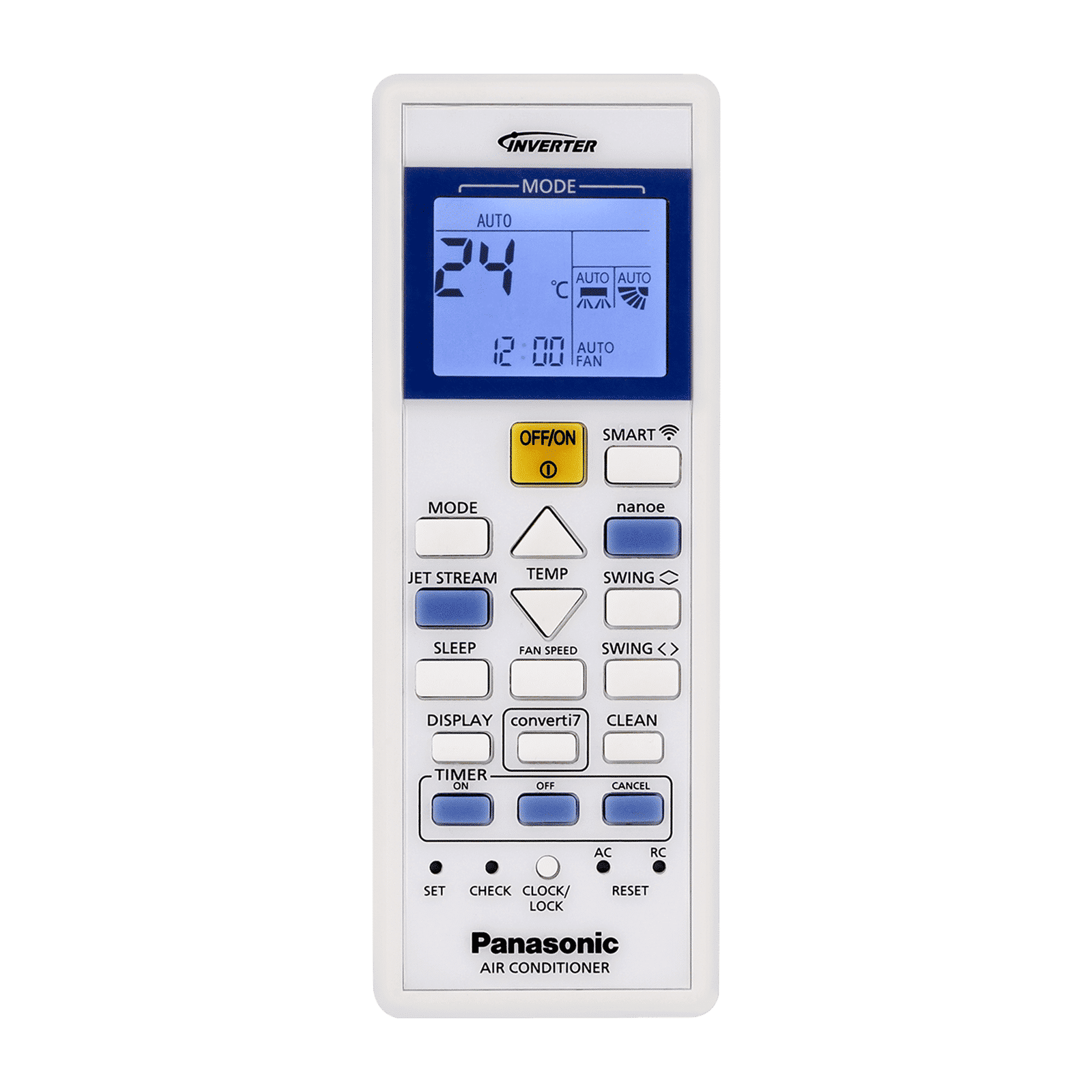 Panasonic WU 7 in 1 Convertible 1 Ton 3 Star Inverter Split Smart AC with Voice Assistant (2025 Model, Copper Condenser, CS/CU-WU12BKYFM)_6