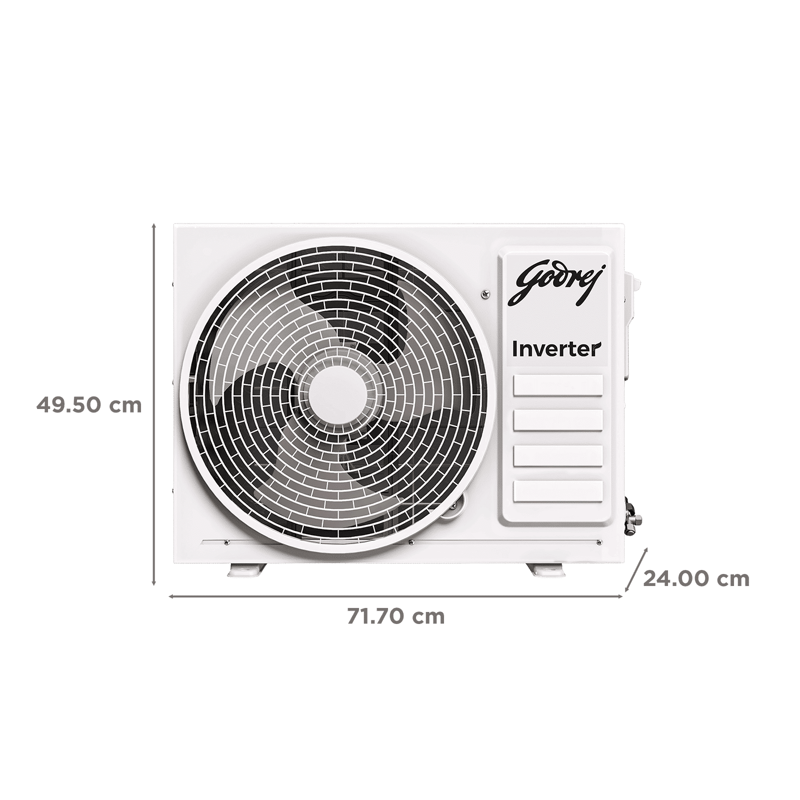 Godrej SIC 12TTC3 GYQ IOT 5 in 1 Convertible 1 Ton 3 Star Inverter Split Smart AC with Voice Assistance (Copper Condenser, 40101701SD01510)_4