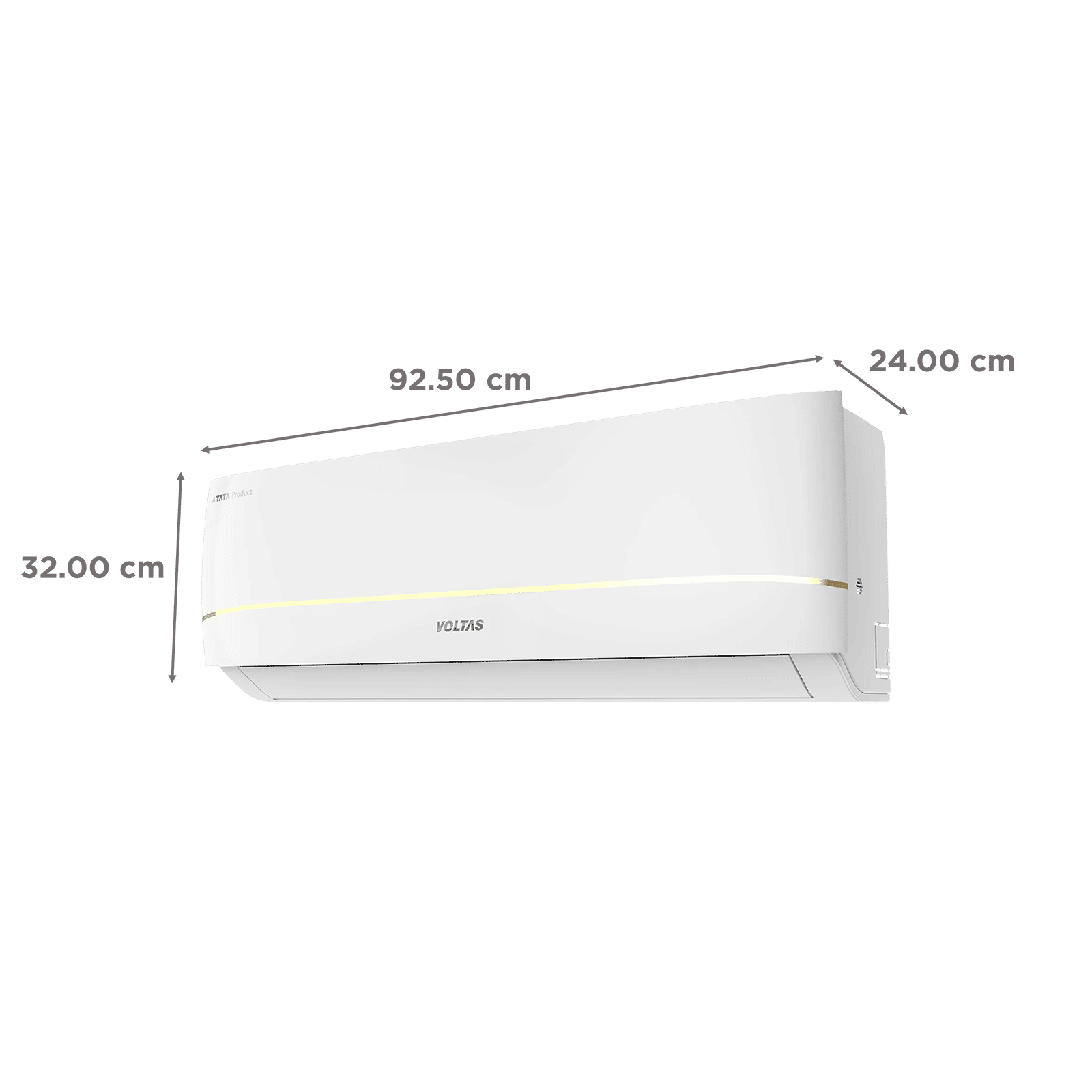 VOLTAS 183V Vectra Zenith Gold 1.5 Ton 3 Star Inverter Split AC with 4-Step Adjustable Mode (Copper Condenser, Anti Dust Filter, 4503765)_4