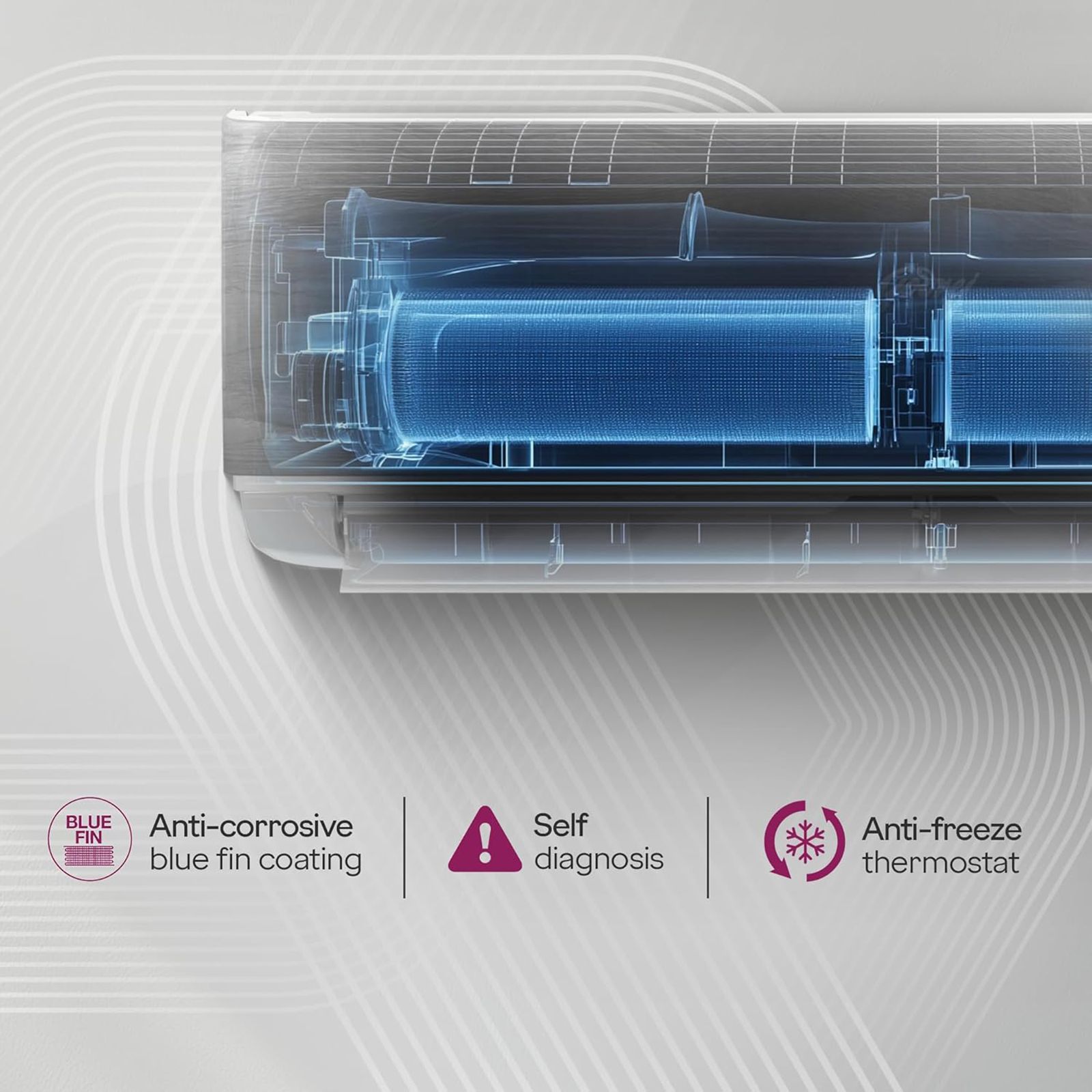 Godrej Eon Vogue 5 in 1 Convertible 1.5 Ton 3 Star Inverter Split AC with i-Sense Technology (Copper Condenser, SIC 18VTC3 WYB TK)_6