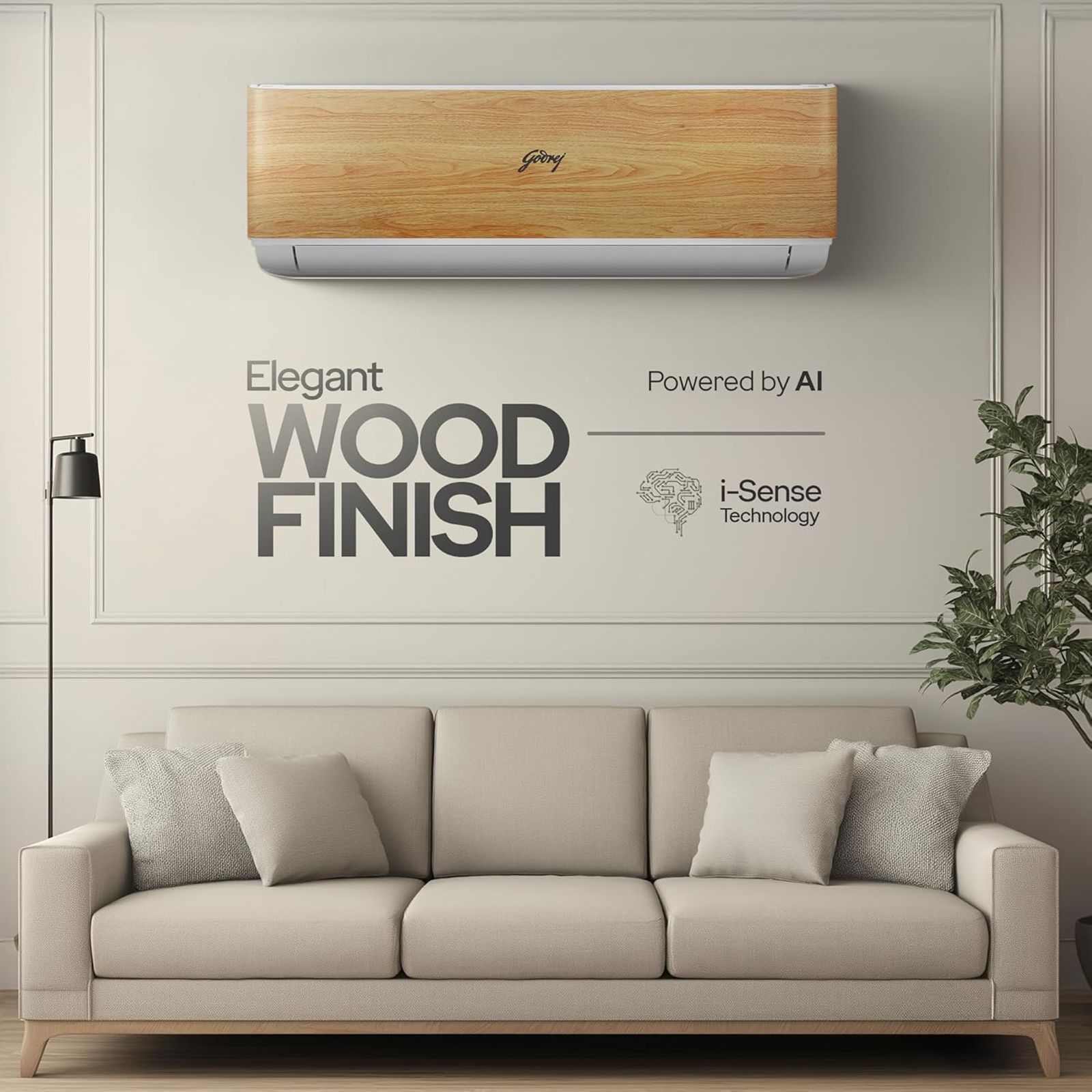 Godrej Eon Vogue 5 in 1 Convertible 1.5 Ton 3 Star Inverter Split AC with i-Sense Technology (Copper Condenser, SIC 18VTC3 WYB CYP)_5