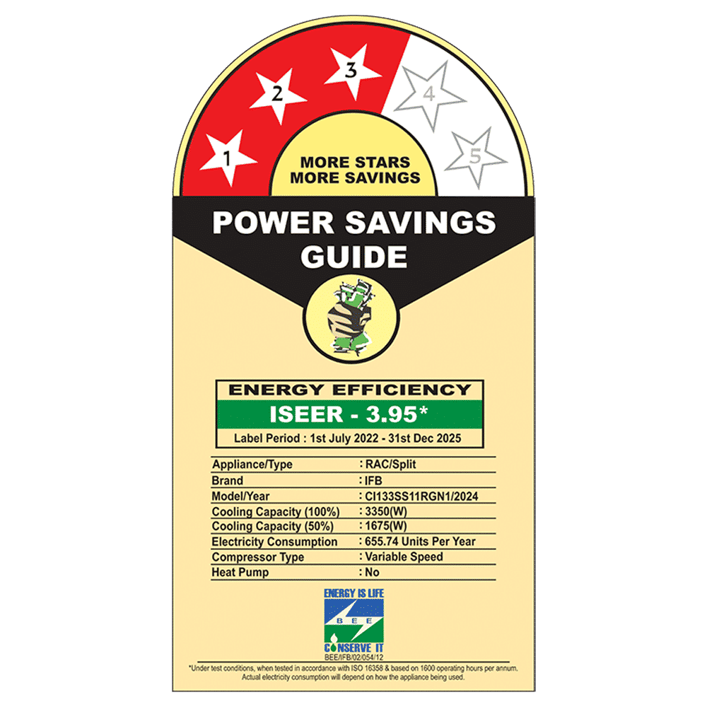 IFB Silver Star 8 in 1 Convertible 1 Ton 3 Star Inverter Split Smart AC with Wi-Fi Supported (Copper Condenser, CI133SS11RGN1)_3