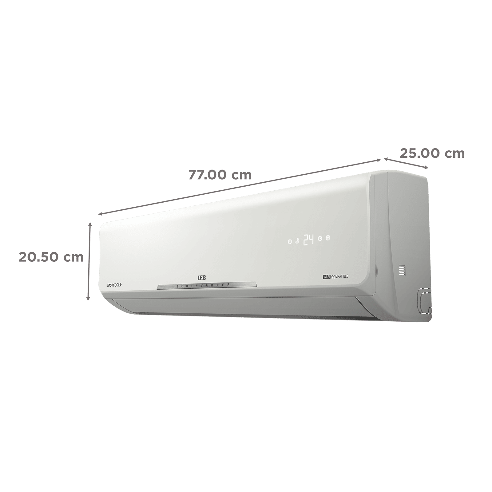 IFB Silver Star 8 in 1 Convertible 1 Ton 3 Star Inverter Split Smart AC with Wi-Fi Supported (Copper Condenser, CI133SS11RGN1)_4