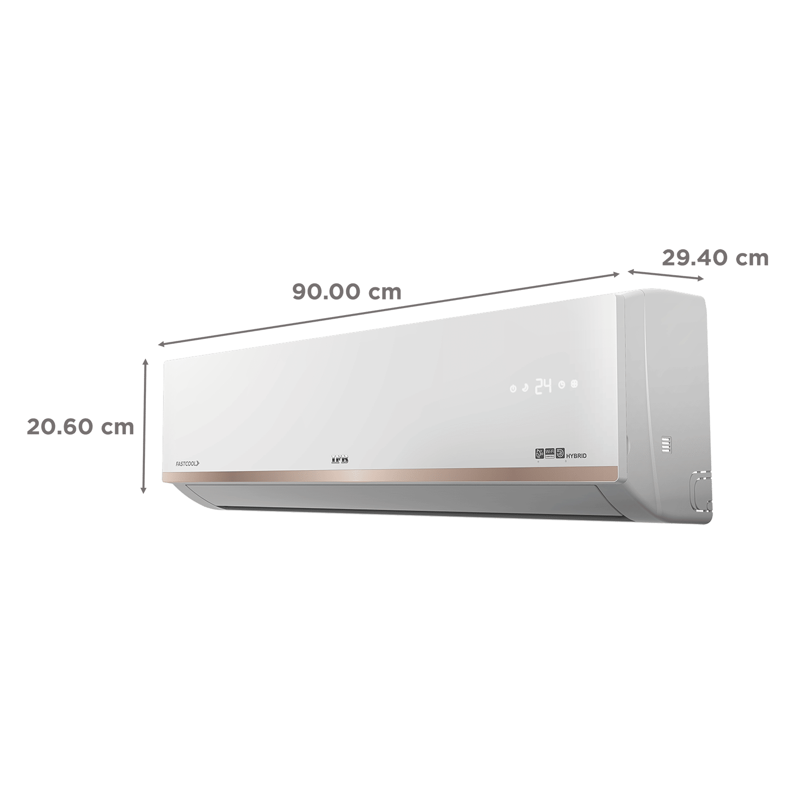 IFB Gold Pro Series 8 in 1 Convertible 1 Ton 5 Star Inverter Split Smart AC with Wi-Fi Supported (Copper Condenser, CI145GN21RGN1)_4