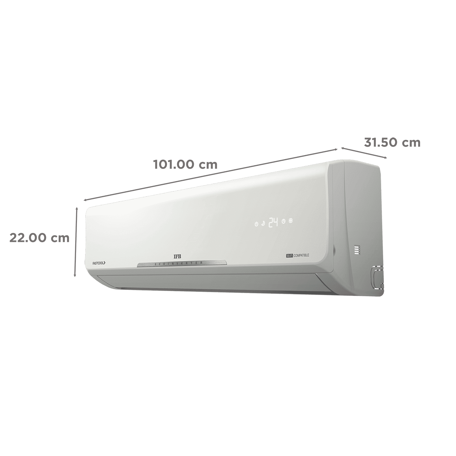 IFB Silver Star 8 in 1 Convertible 2 Ton 3 Star Inverter Split Smart AC with Wi-Fi Supported (Copper Condenser, CI223SS32RGN1) IFB Silver Star 8 in 1 Convertible 2 Ton 3 Star Inverter Split Smart AC with Wi-Fi Supported (Copper Condenser, CI223SS32RGN1)_3