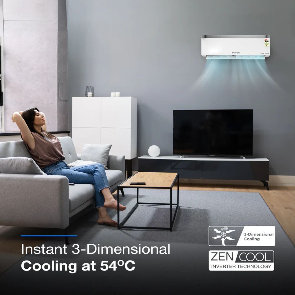 SANSUI Arctic Pro 5 in 1 Convertible 1.4 Ton 3 Star Inverter Split AC with Anti Virus Protection (Copper Condenser, JSP183SICFB1)_12