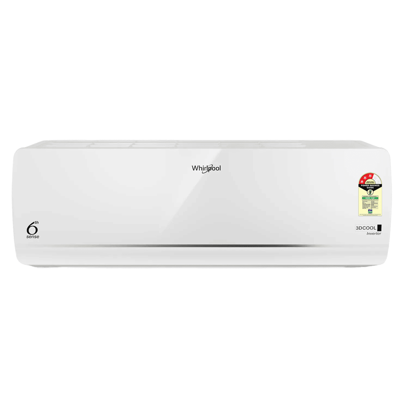 Whirlpool 3DCool 5 in 1 Convertible 1.5 Ton 3 Star Inverter Split AC with 6th Sense Technology (2025 Model, Copper Condenser, 41484) Whirlpool 3DCool 5 in 1 Convertible 1.5 Ton 3 Star Inverter Split AC with 6th Sense Technology (2025 Model, Copper Condenser, 41484)_1