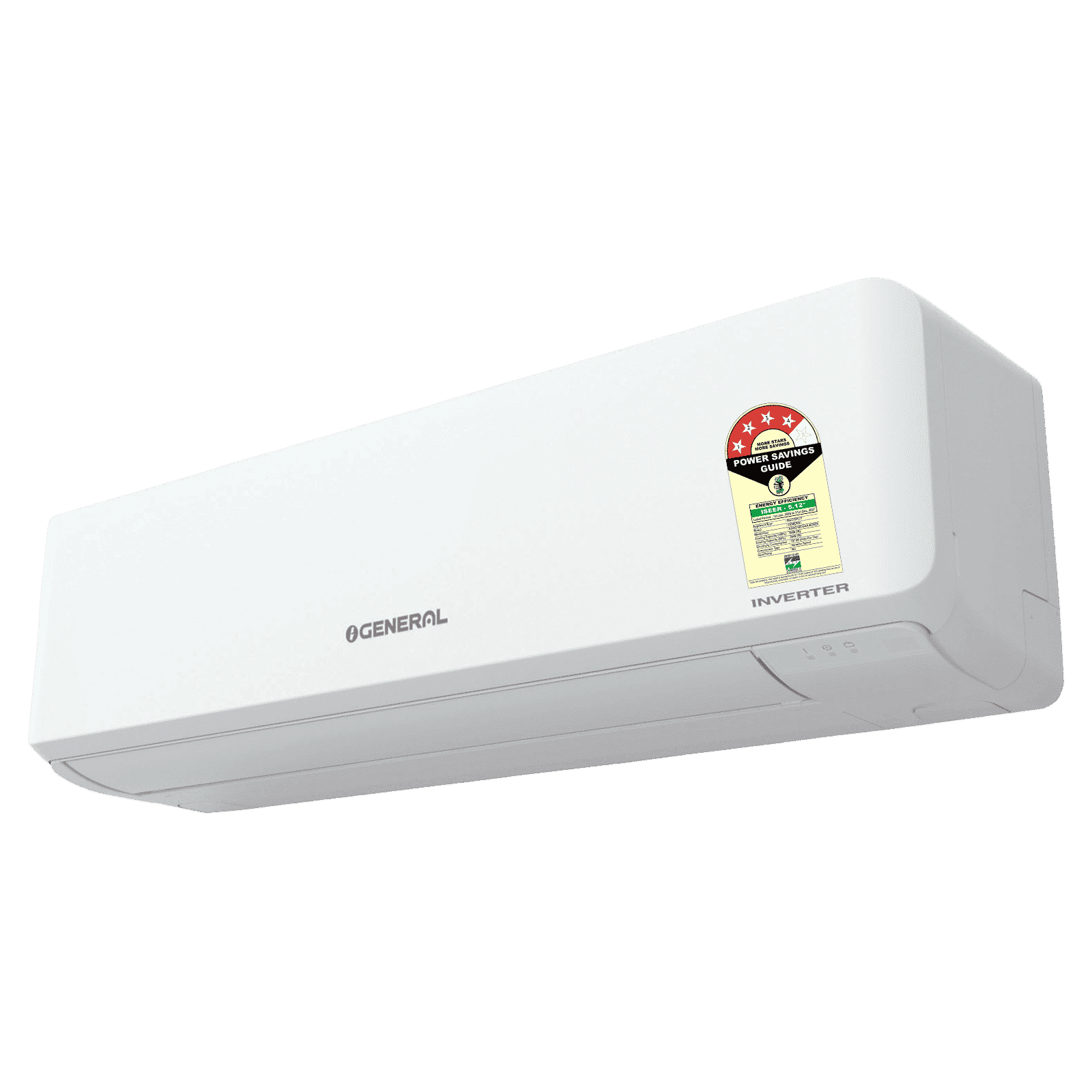 O GENERAL Advanced Hyper Tropical 1.5 Ton 4 Star Inverter Split AC (Copper Condenser, ASGG18CGAA-B)_1