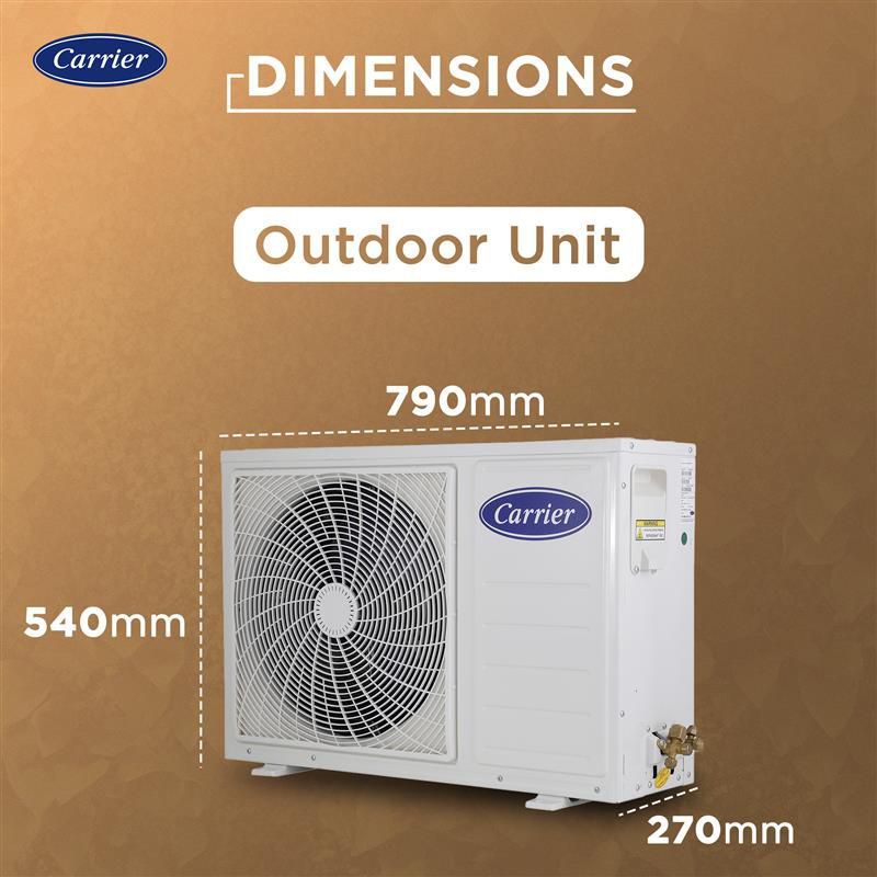 Carrier ESTER EDGE FXi 6 in 1 Convertible 2 Ton 5 Star Inverter Split Smart AC with Wi-Fi Supported (2025 Model, Copper Condenser, CAI24EE5R35W0) Carrier ESTER EDGE FXi 6 in 1 Convertible 2 Ton 5 Star Inverter Split Smart AC with Wi-Fi Supported (2025 Model, Copper Condenser, CAI24EE5R35W0)_13