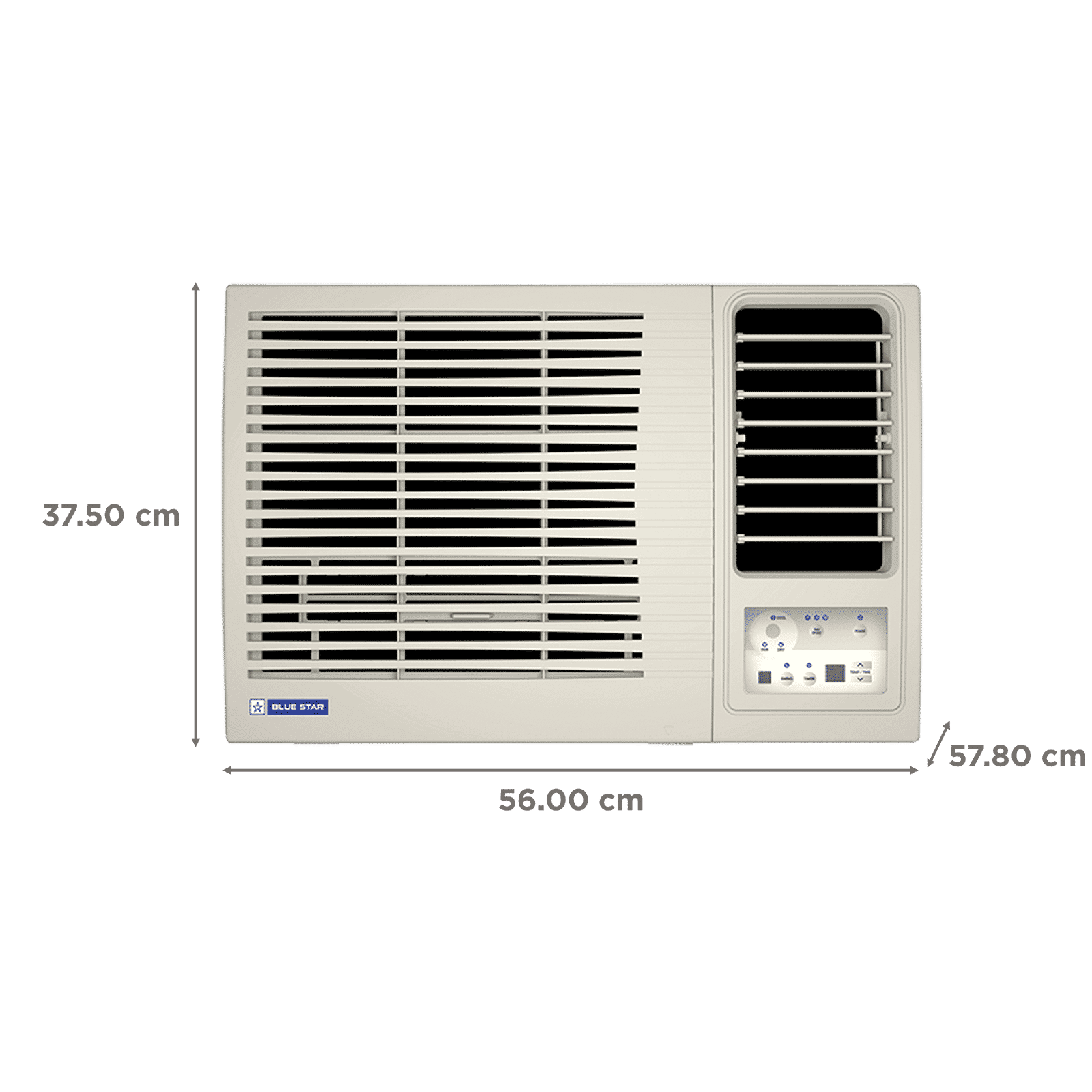 Blue Star L Series 1 Ton 3 Star Fixed Speed Window AC (2025 Model, Copper Condenser, Dust Filter, WFE312L) Blue Star L Series 1 Ton 3 Star Fixed Speed Window AC (2025 Model, Copper Condenser, Dust Filter, WFE312L)_3