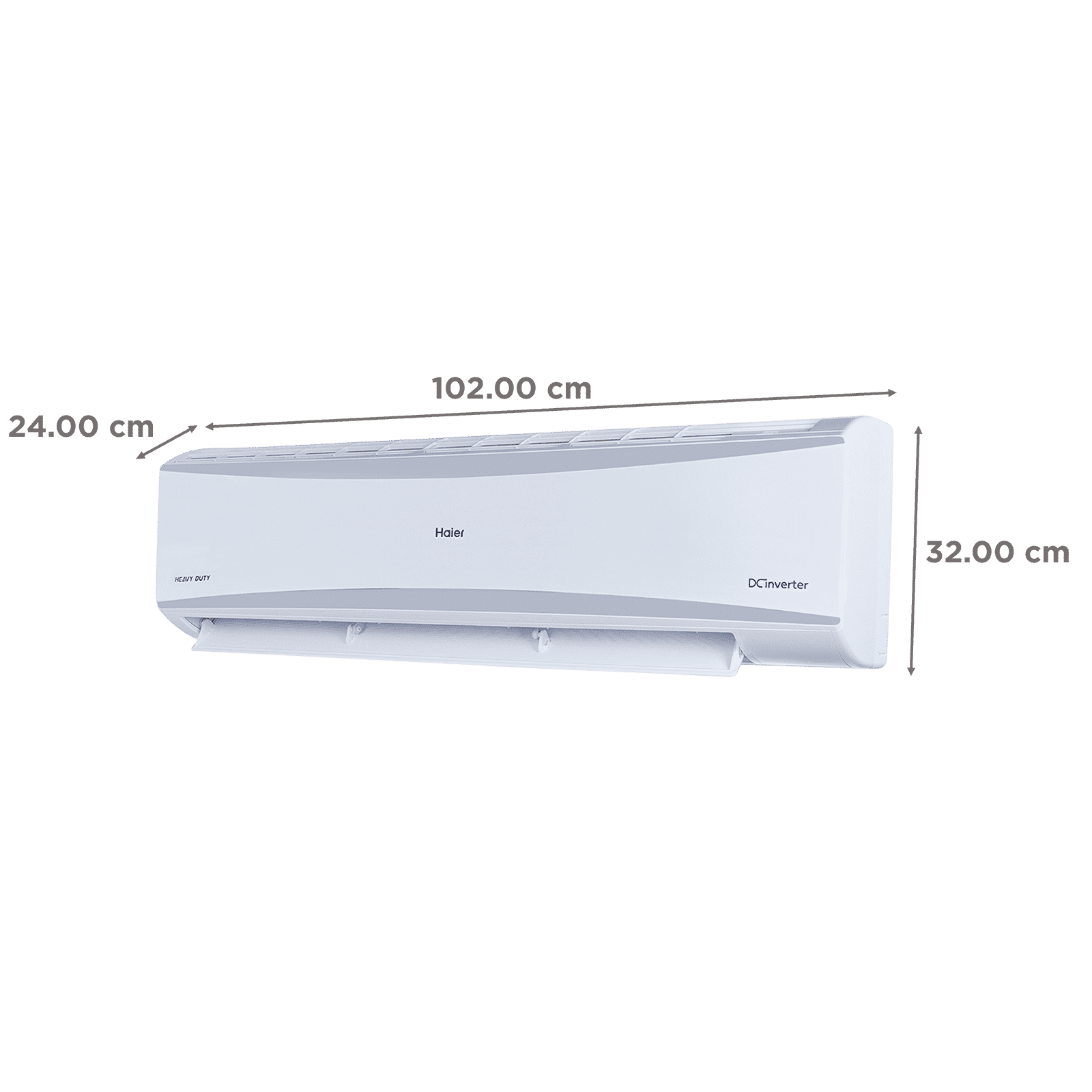 Haier Heavy Duty 7 in 1 Convertible 2 Ton 3 Star Hexa Inverter Split AC with Supersonic Cooling (Copper Condenser, HSU24HD-ANW3BN-INV)_4