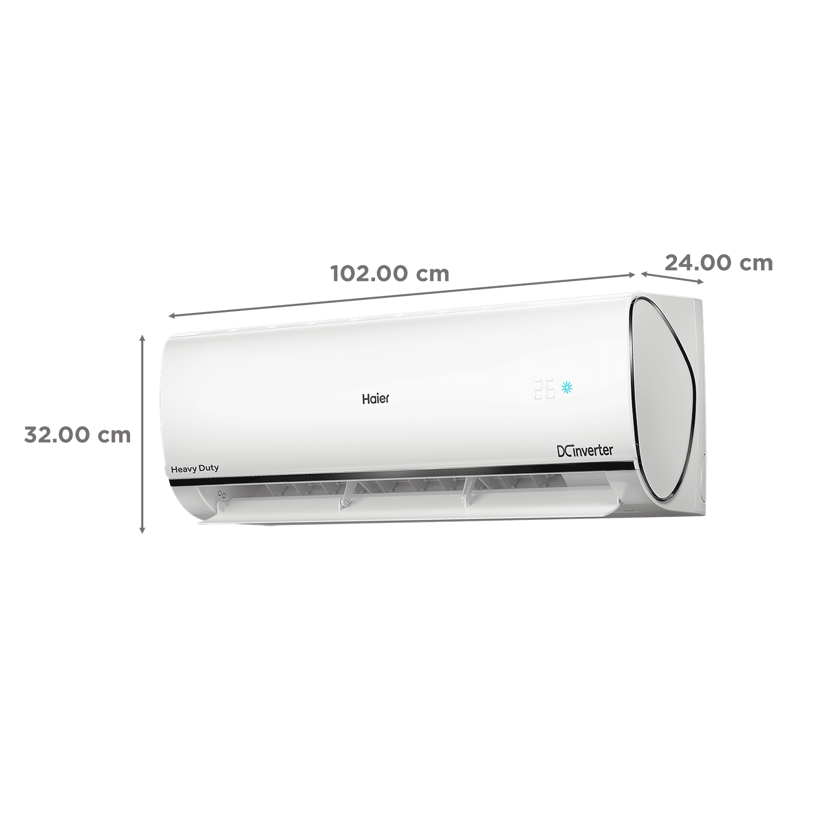 Haier Kinouchi 7 in 1 Convertible 1.6 Ton 5 Star Hexa Inverter Split AC with Supersonic Cooling (2025 Model, Copper Condenser, HSU19K-PYSC5BN-INV)_4