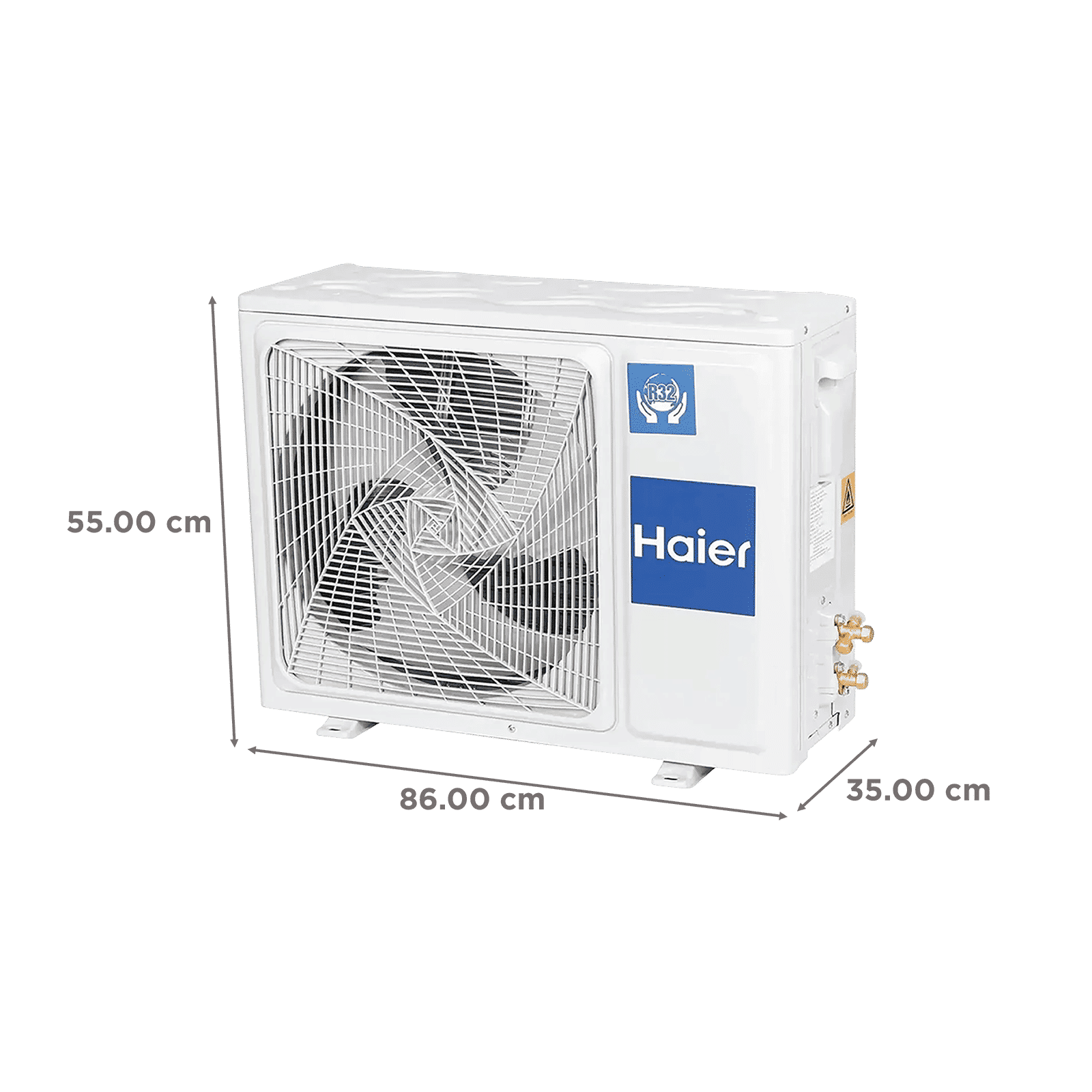 Haier Kinouchi 7 in 1 Convertible 1.6 Ton 5 Star Hexa Inverter Split AC with Supersonic Cooling (2025 Model, Copper Condenser, HSU19K-PYSC5BN-INV)_5