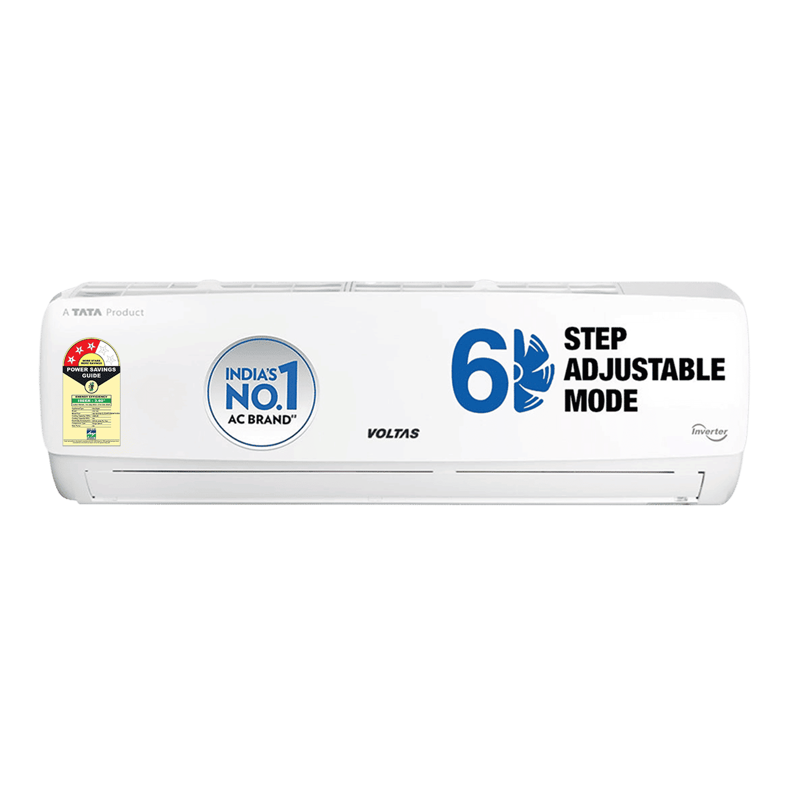 VOLTAS 183 Vectra Elegant 1.5 Ton 3 Star Inverter Split AC (Copper Condenser, Anti-Dust Filter, 4503470)_1