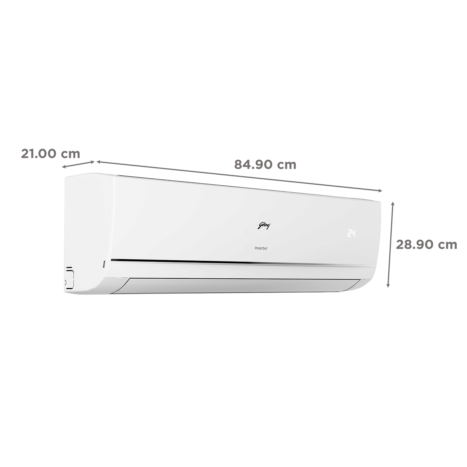 Godrej SIC 15TTC3 WZA Convertible 1.2 Ton 3 Star Inverter Split AC with I-Sense Technology (2025 Model, Copper Condenser, 40101701SD01651) Godrej SIC 15TTC3 WZA Convertible 1.2 Ton 3 Star Inverter Split AC with I-Sense Technology (2025 Model, Copper Condenser, 40101701SD01651)_3