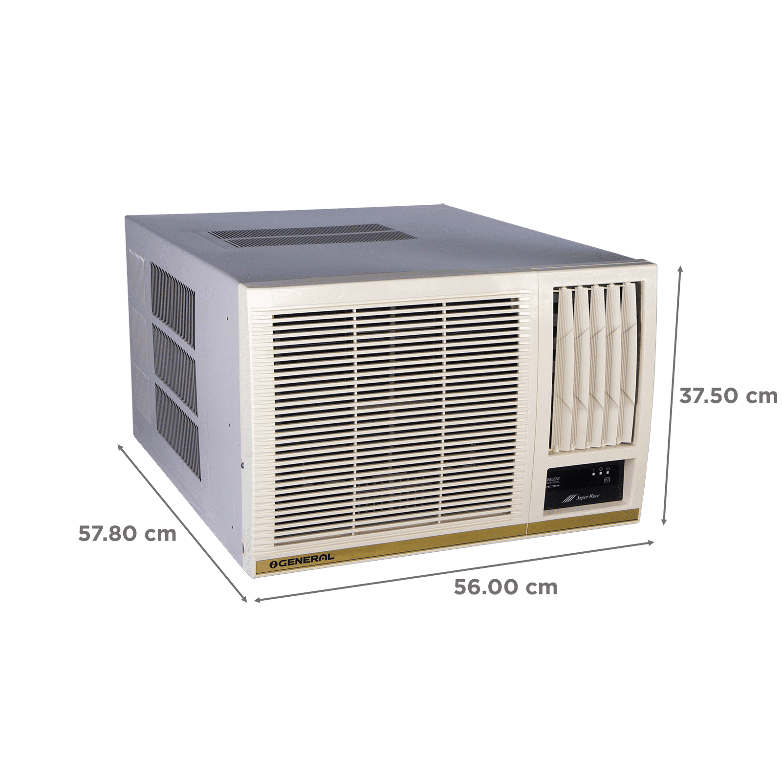 O GENERAL Hyper Tropical 0.84 Ton 2 Star Window AC (Copper Condenser, AMGB09BBWA-B)_3